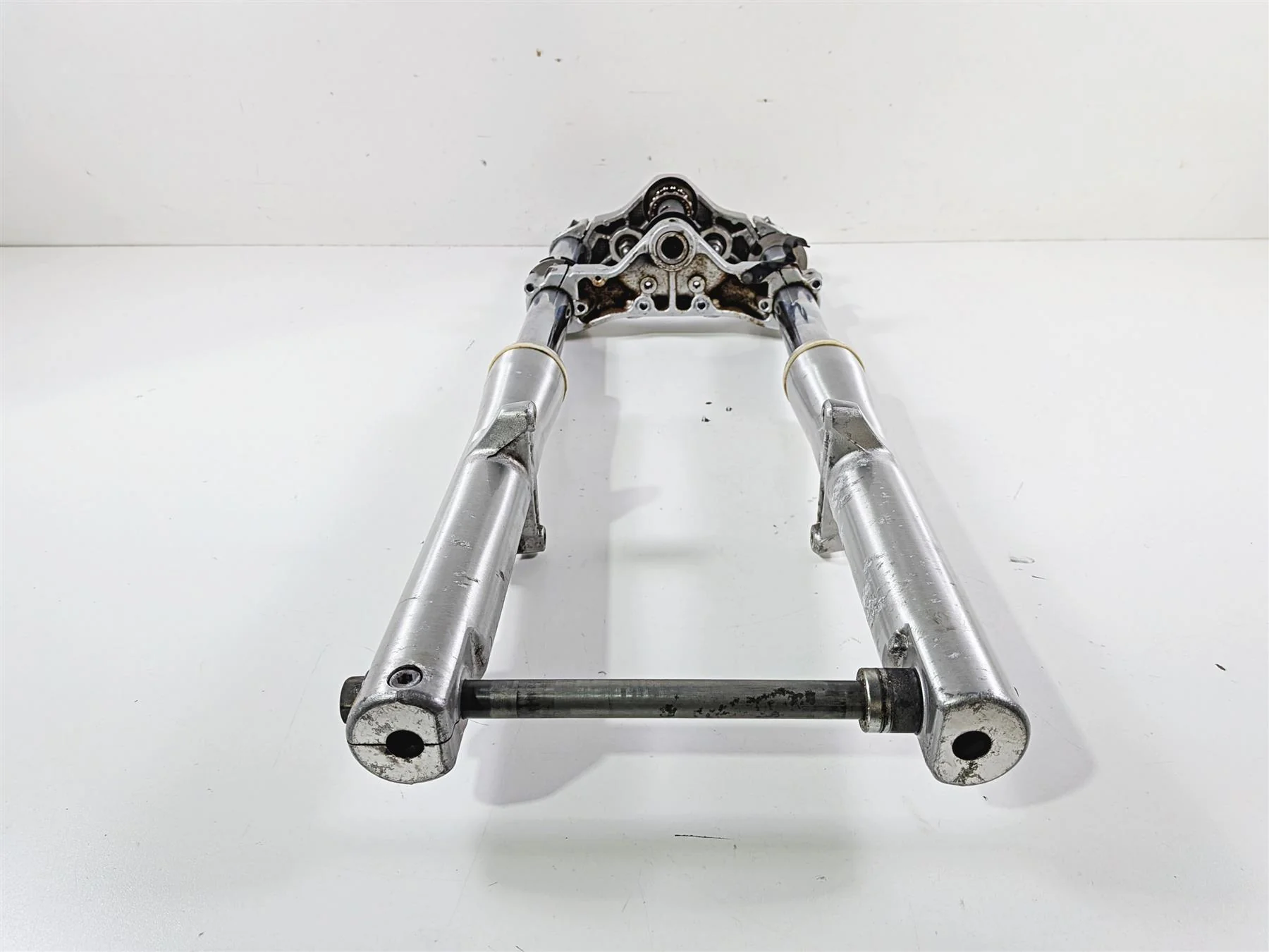2002 Yamaha XVS650 V-Star Classic Front Fork Triple Tree Riser 5BN-23102-12 - Image 6