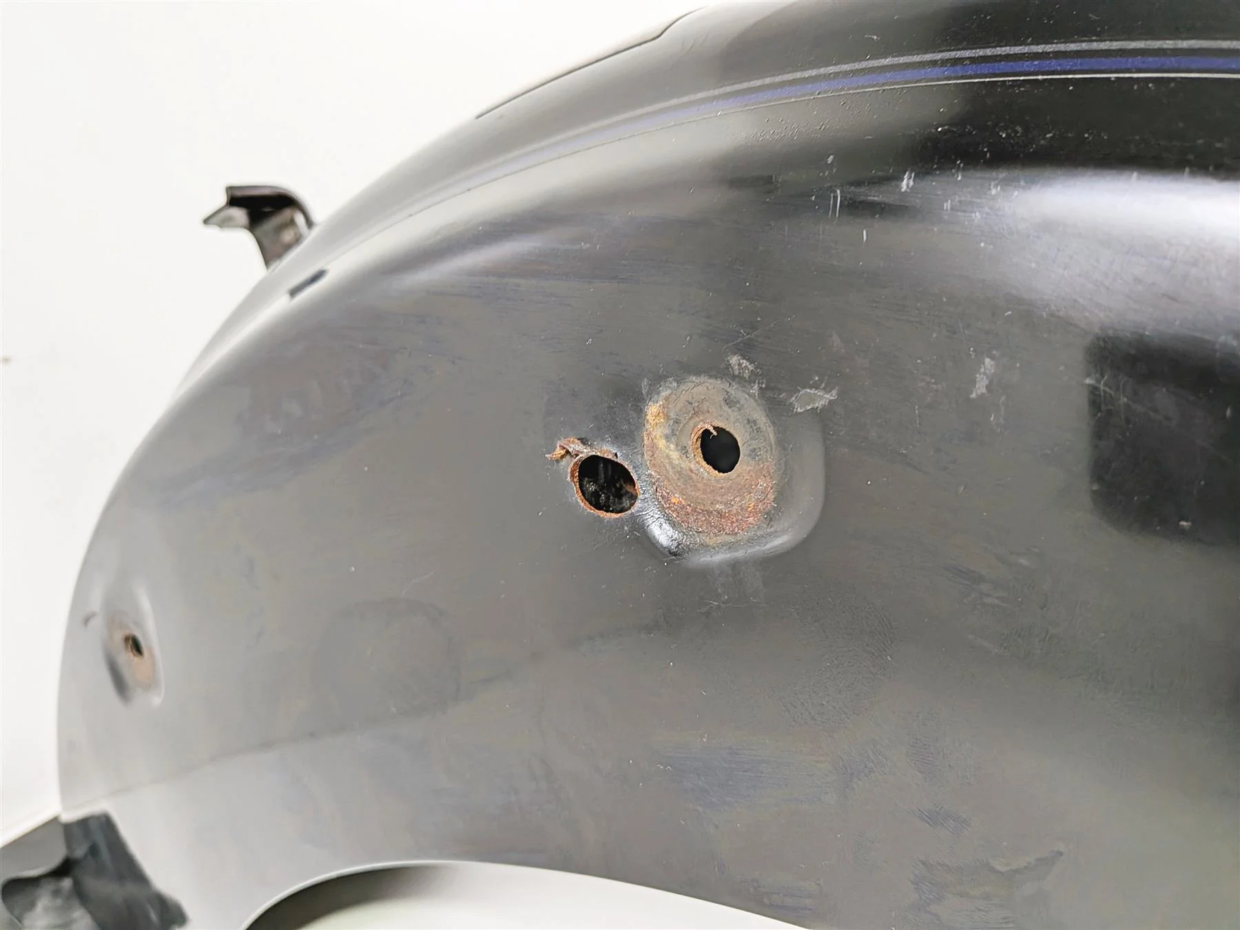 2002 Yamaha XVS650 V-Star Classic Rear Fender & Taillight Tail lamp 5BN-W216R - Image 8