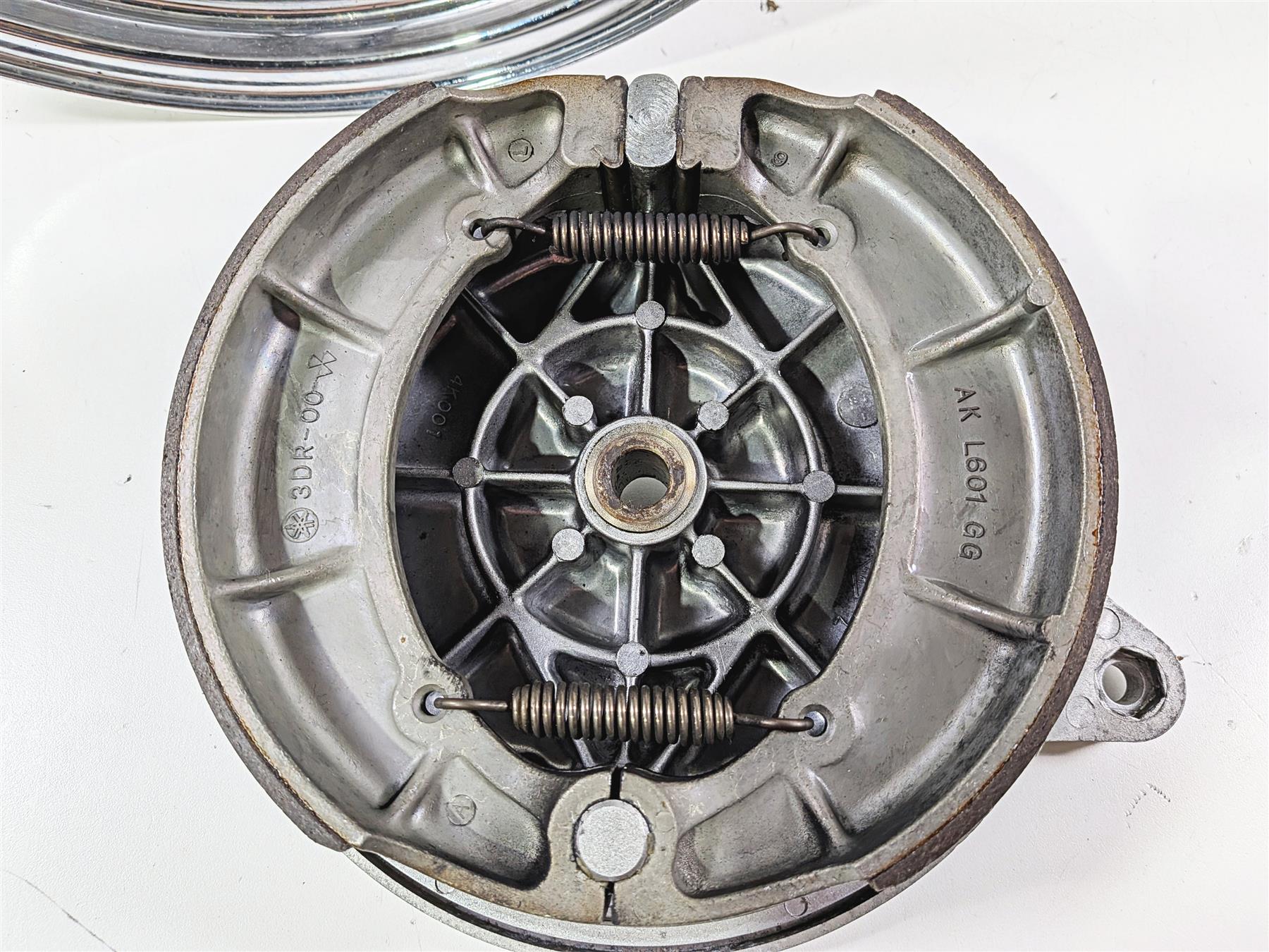 2002 Yamaha XVS650 V-Star Classic Rear Spoke Wheel Rim 15x3.5 3JB-25311-00-35 - Image 4
