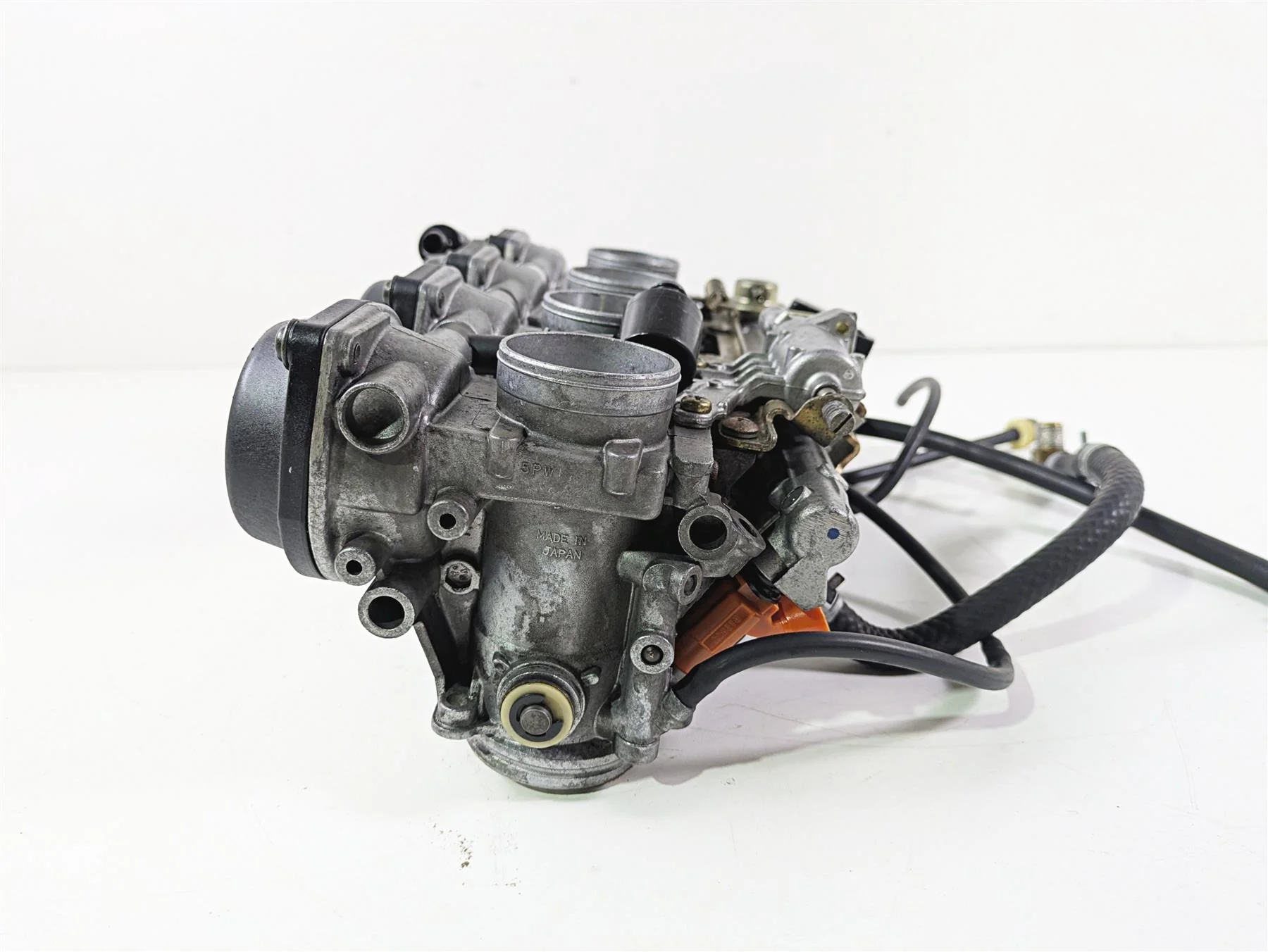 2002 Yamaha YZFR1 R1 Mikuni Throttle Body Diaphragm Fuel Injectors 5PW-13750-00 - Image 5