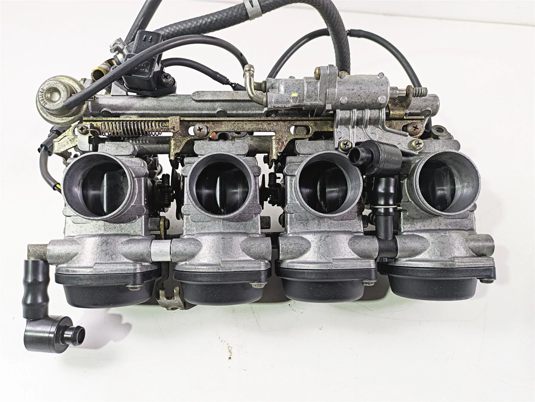 2002 Yamaha YZFR1 R1 Mikuni Throttle Body Diaphragm Fuel Injectors 5PW-13750-00 - Image 8