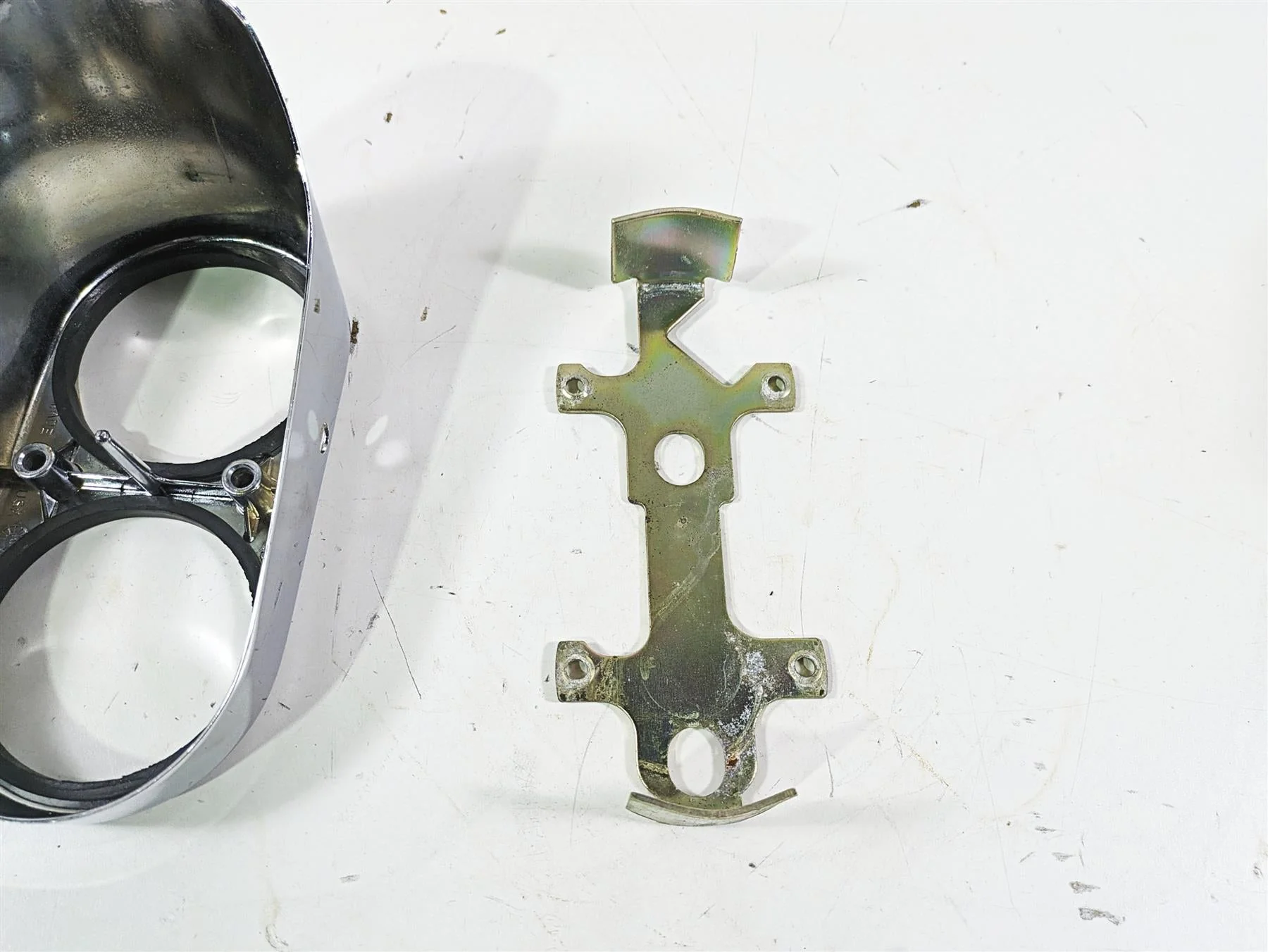 2003 Harley Dyna FXDL Low Rider 100TH Chrome Gauge Speedo Tacho Housing 67185-95 - Image 10