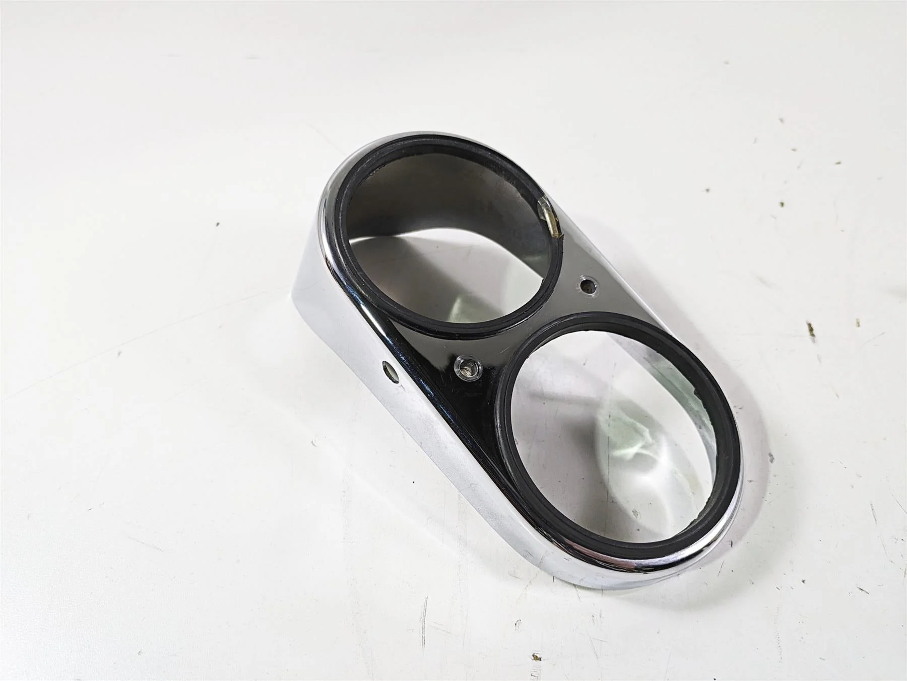 2003 Harley Dyna FXDL Low Rider 100TH Chrome Gauge Speedo Tacho Housing 67185-95 - Image 12