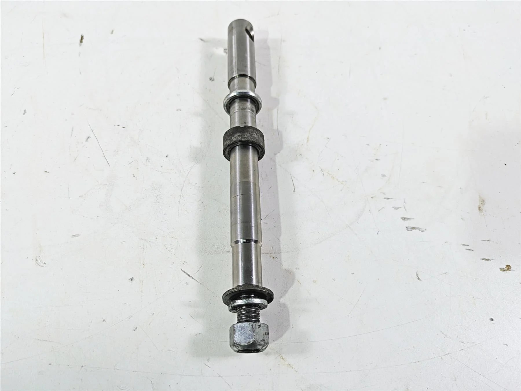 2003 Harley Dyna FXDL Low Rider 100TH Front Axle Wheel Spindle 3/4" 43895-00 - Image 7