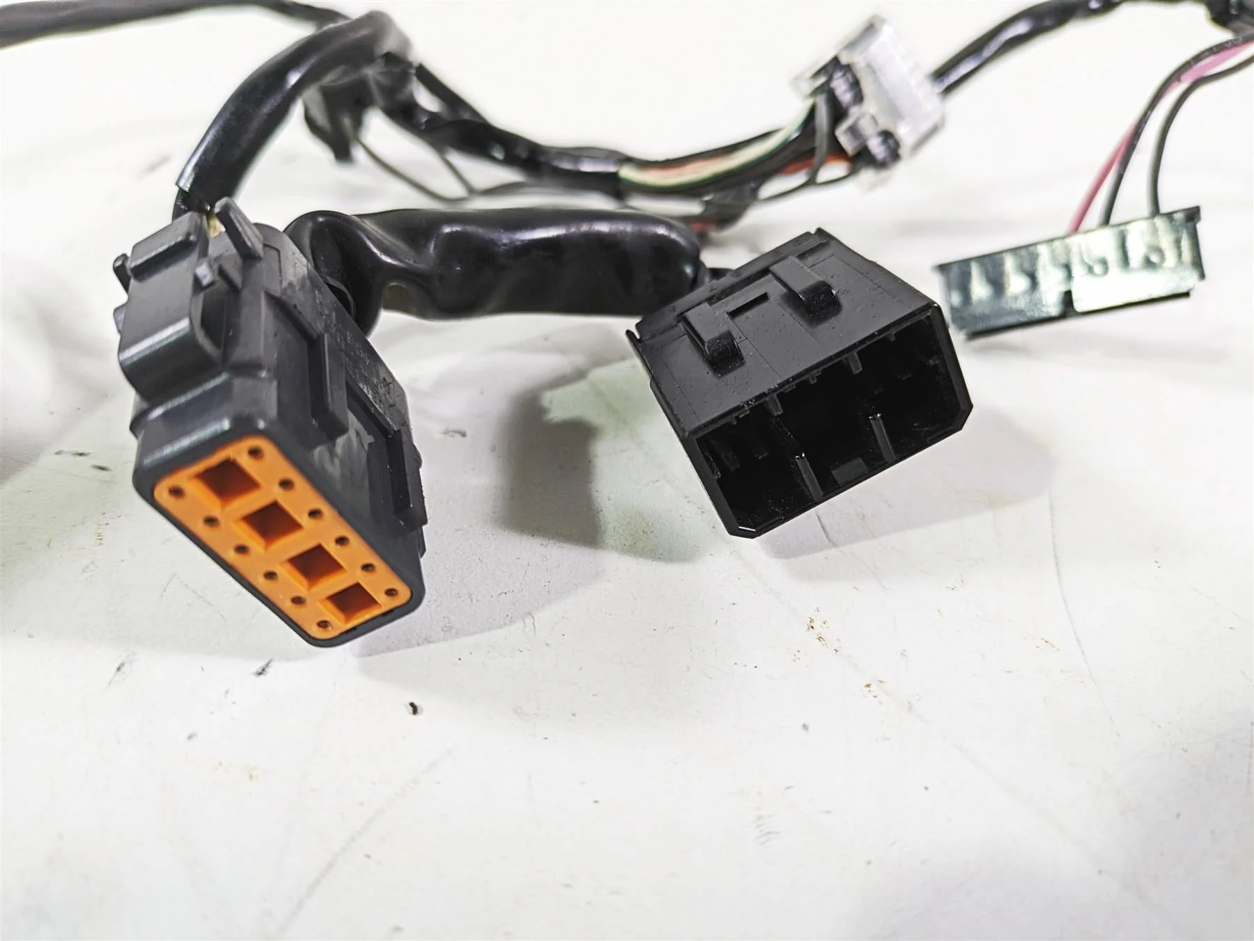 2003 Harley Dyna FXDL Low Rider 100TH Gauges Wiring Harness Loom 68841-98 - Image 12