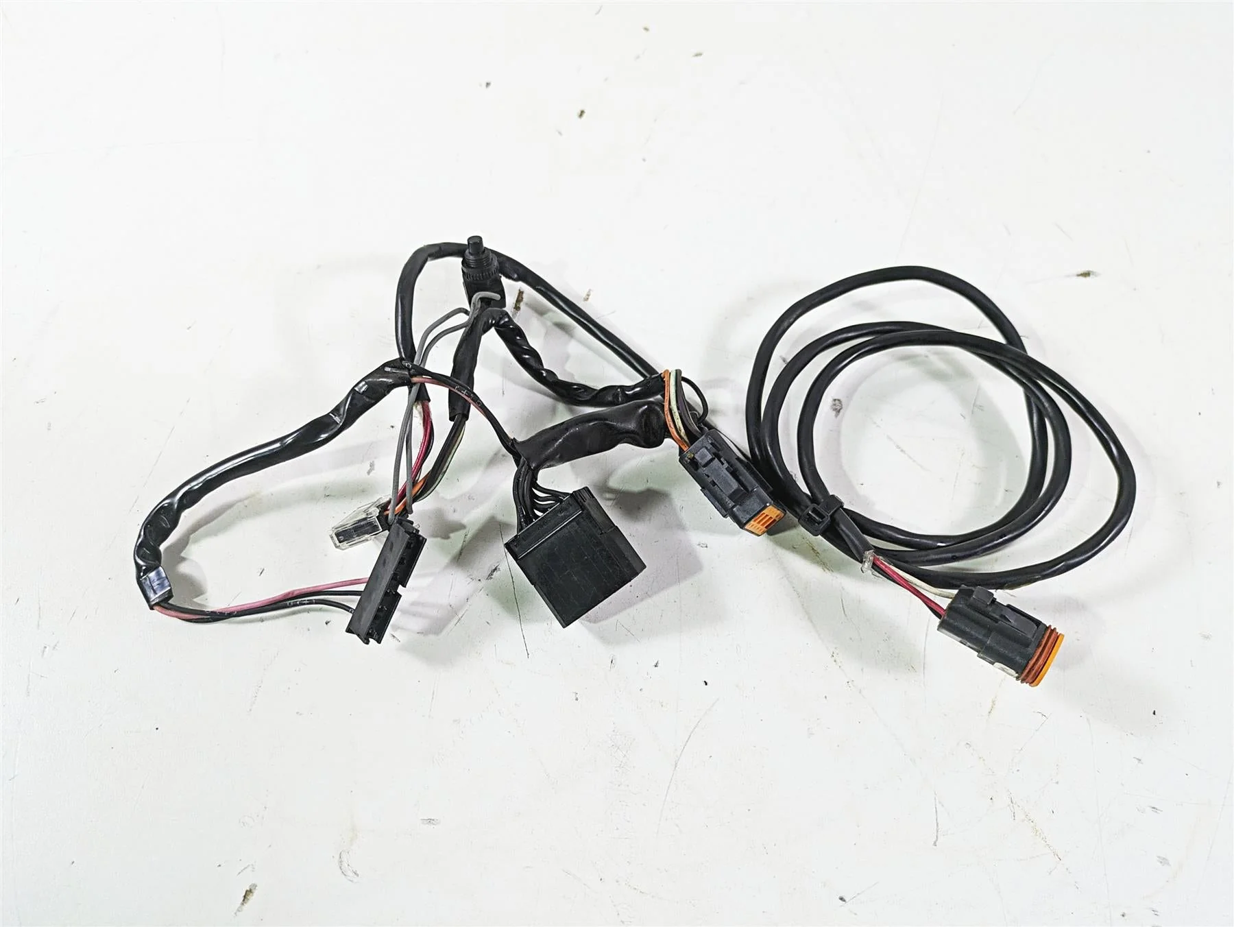 2003 Harley Dyna FXDL Low Rider 100TH Gauges Wiring Harness Loom 68841-98 - Image 2