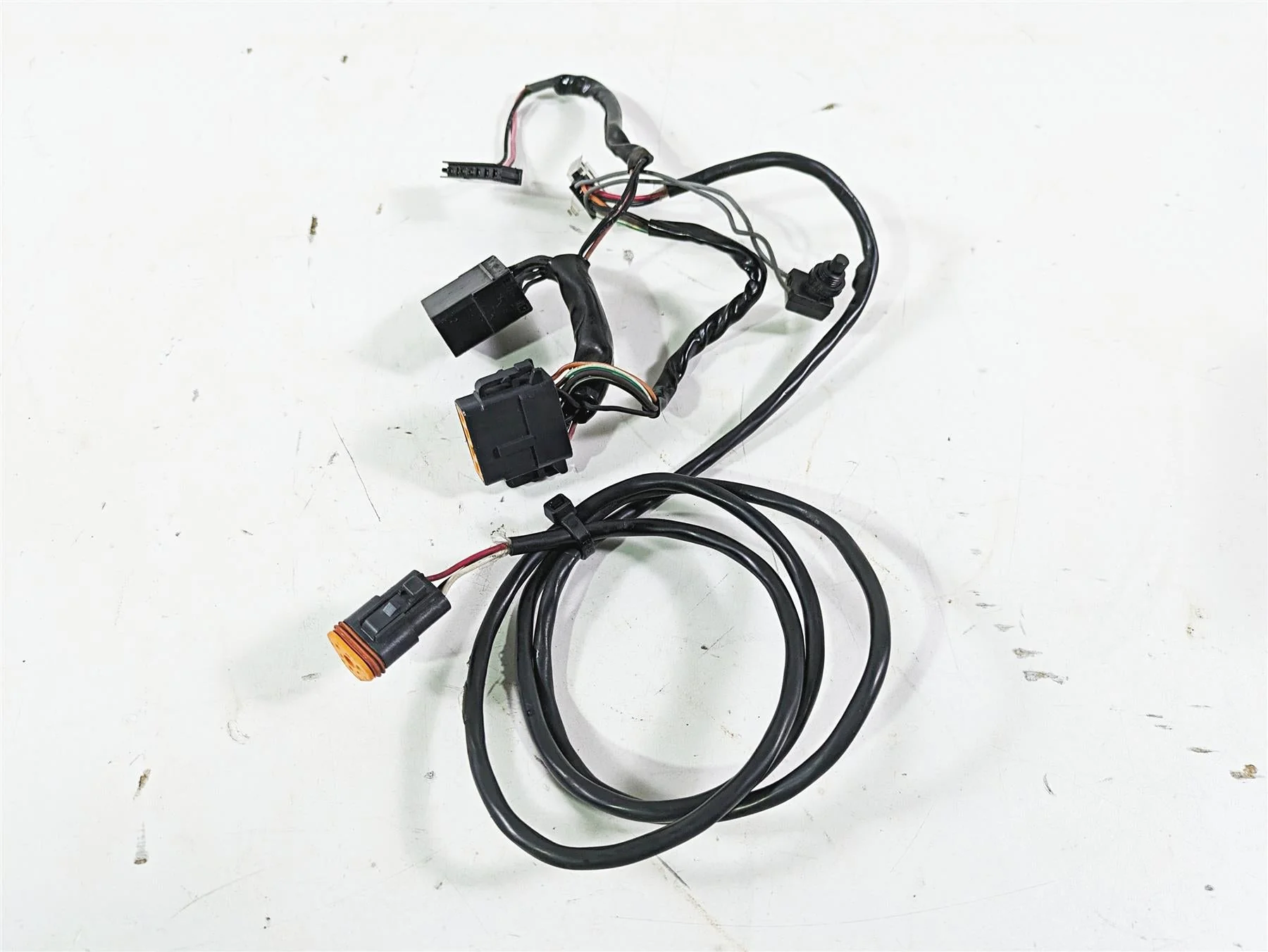 2003 Harley Dyna FXDL Low Rider 100TH Gauges Wiring Harness Loom 68841-98 - Image 3