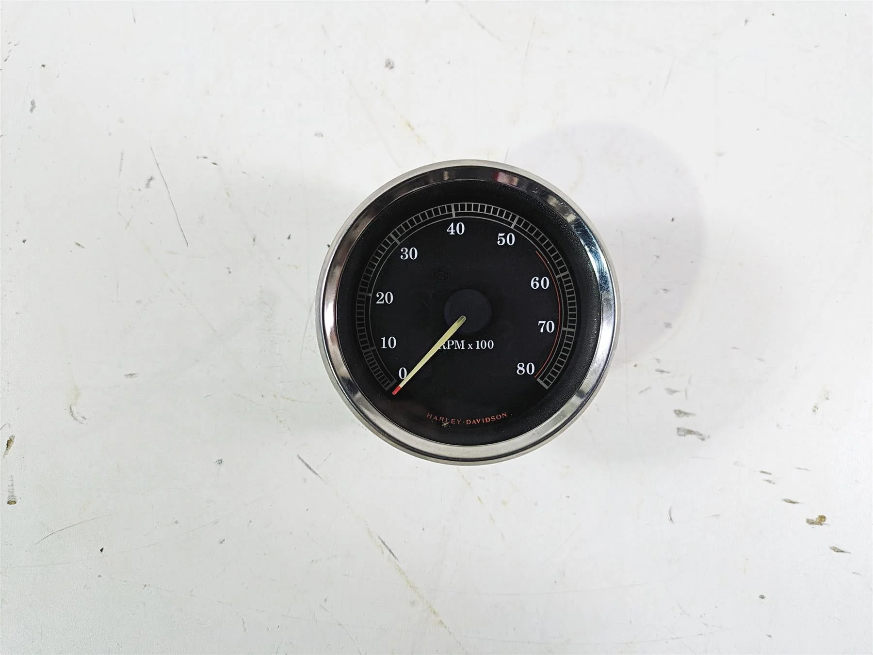 2003 Harley Dyna FXDL Low Rider 100TH Tachometer Tacho Meter Gauge 67042-99 - Image 4