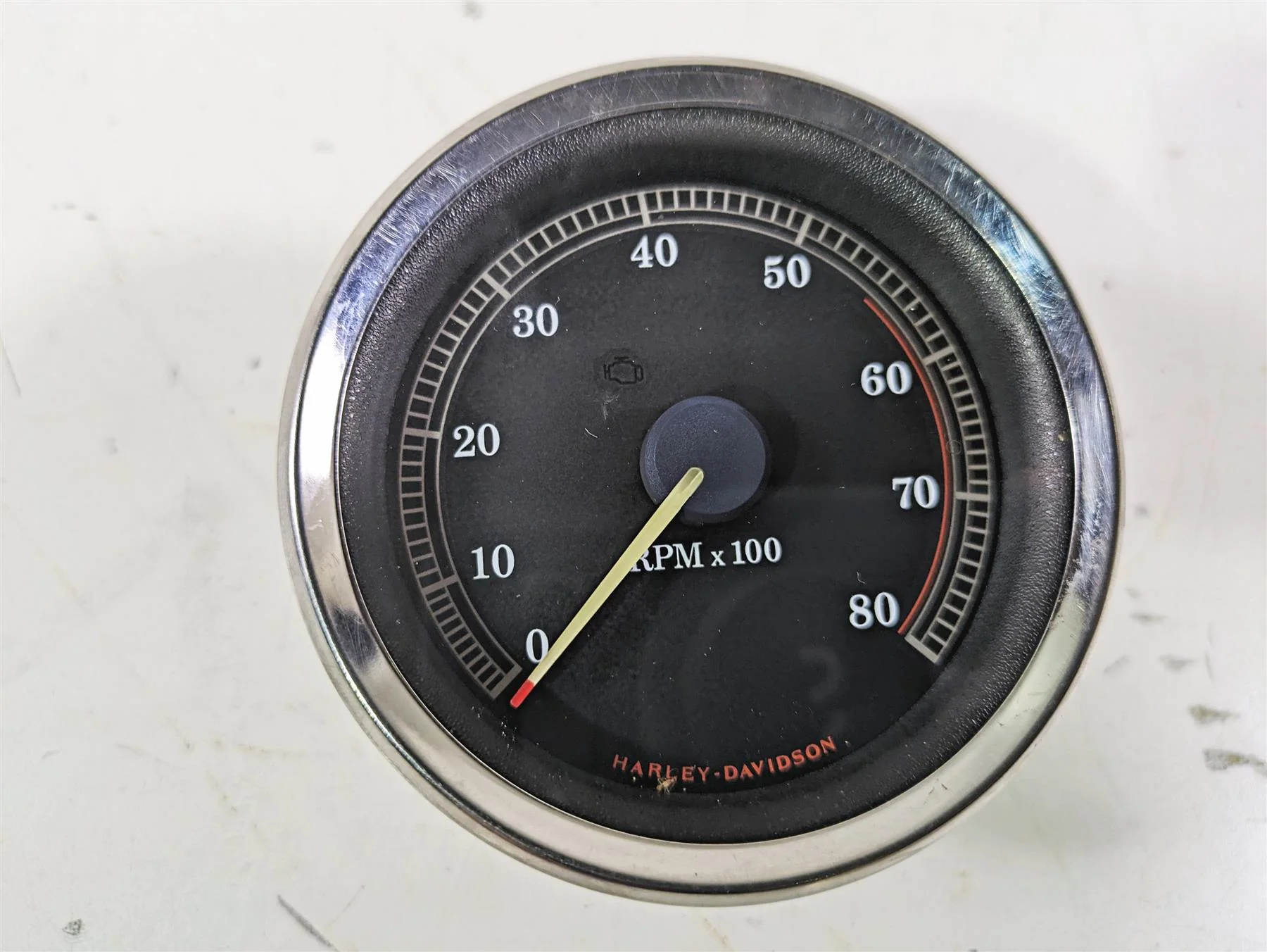 2003 Harley Dyna FXDL Low Rider 100TH Tachometer Tacho Meter Gauge 67042-99 - Image 5