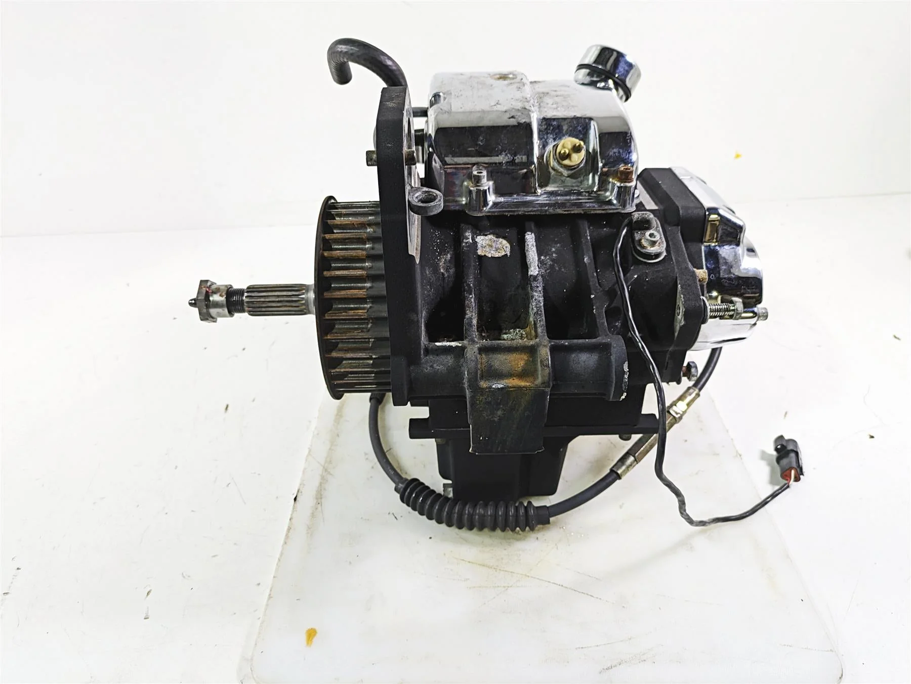 2003 Harley Dyna FXDL Low Rider 100TH Transmission Gear Box 5 Speed 33037-03 - Image 3