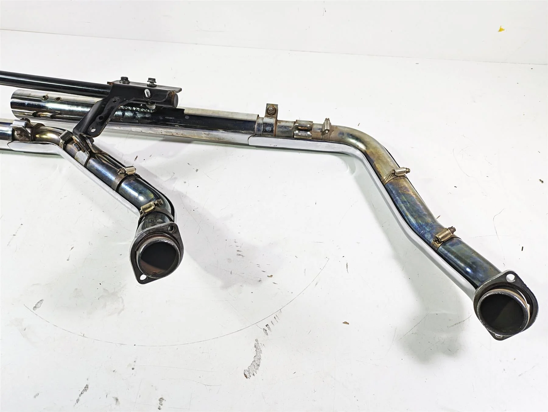 2003 Harley Dyna FXDL Low Rider 100TH Vance Hines Straight Shots Exhaust 16805 - Image 7