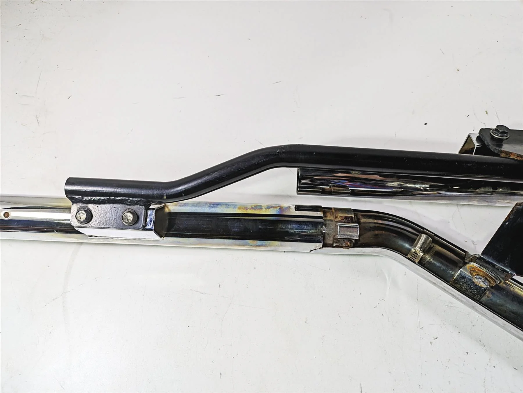 2003 Harley Dyna FXDL Low Rider 100TH Vance Hines Straight Shots Exhaust 16805 - Image 9