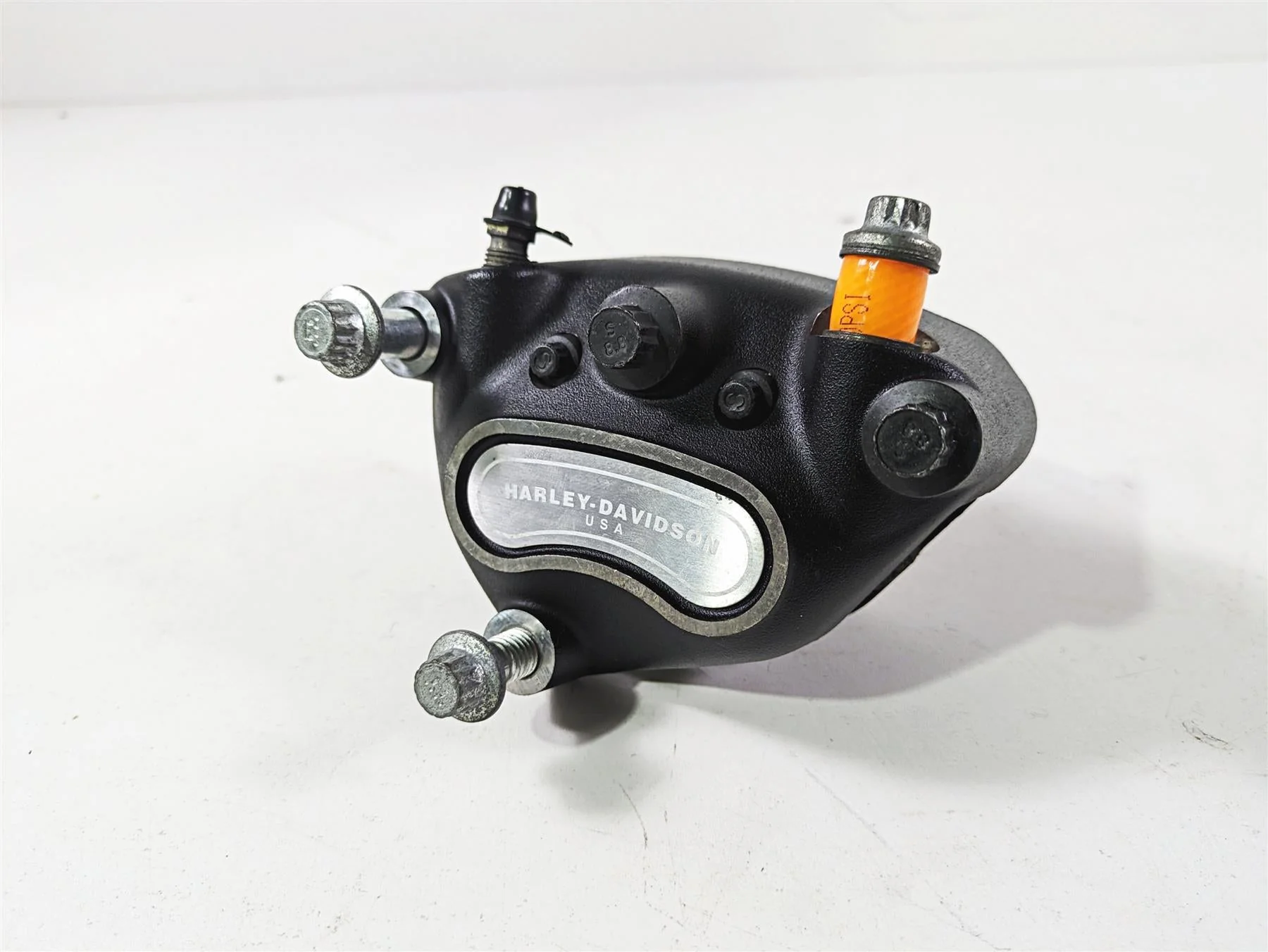 2003 Harley FLSTC Softail Heritage 100th Front Brake Caliper 44046-00D - Image 10