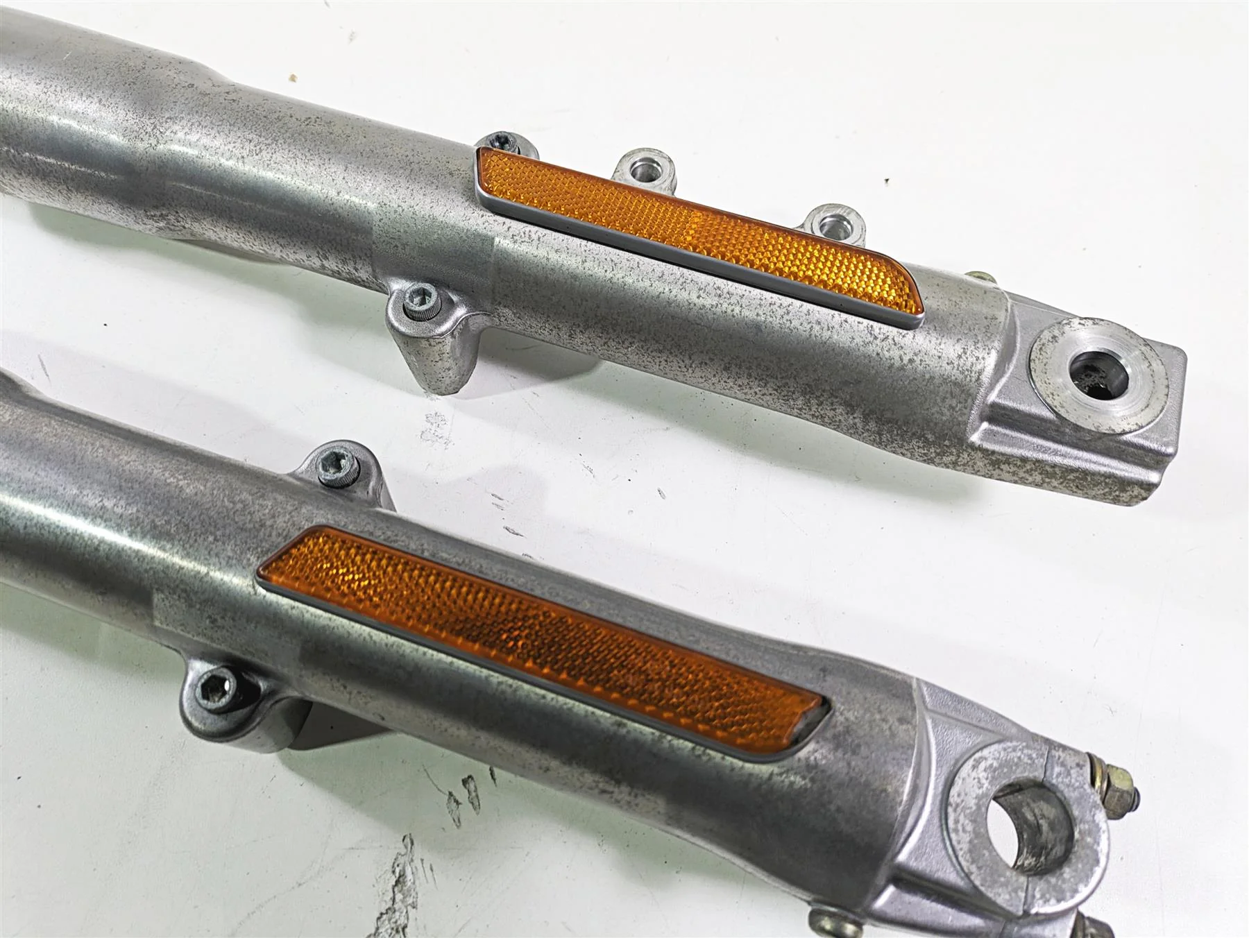 2003 Harley FLSTC Softail Heritage 100th Front Fork Legs 41mm 45915-00 45916-00 - Image 11