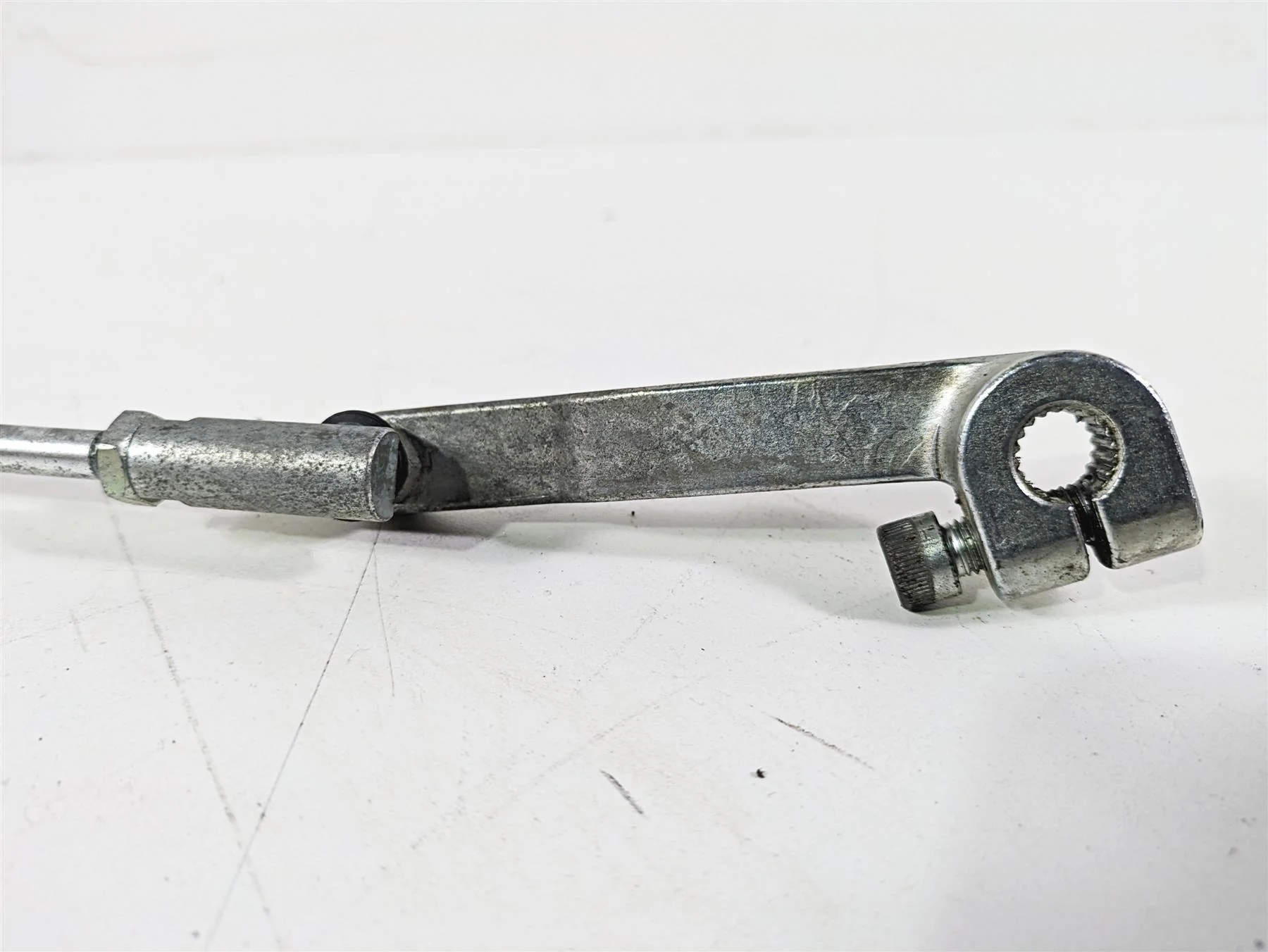2003 Harley FLSTC Softail Heritage 100th Front Left Floorboard  Shifter 33895-82 - Image 10