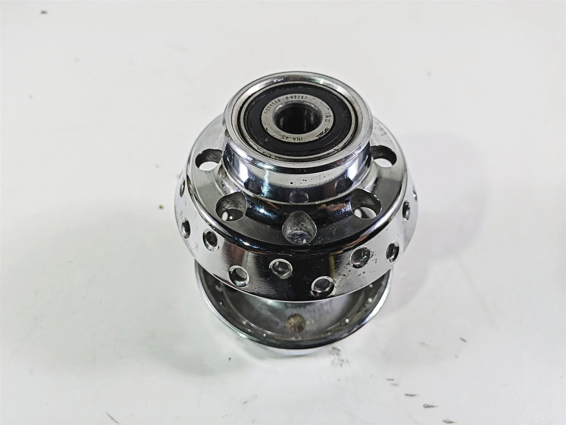 2003 Harley FLSTC Softail Heritage 100th Front Wheel Rim Hub  3/4" 43672-00 - Image 5