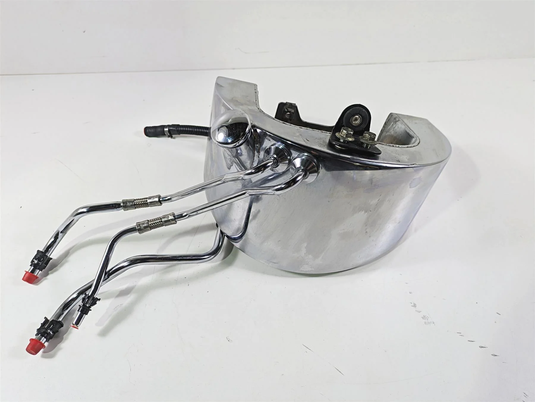 2003 Harley FLSTC Softail Heritage 100th Oil Tank Reservoir & Lines 62498-01A