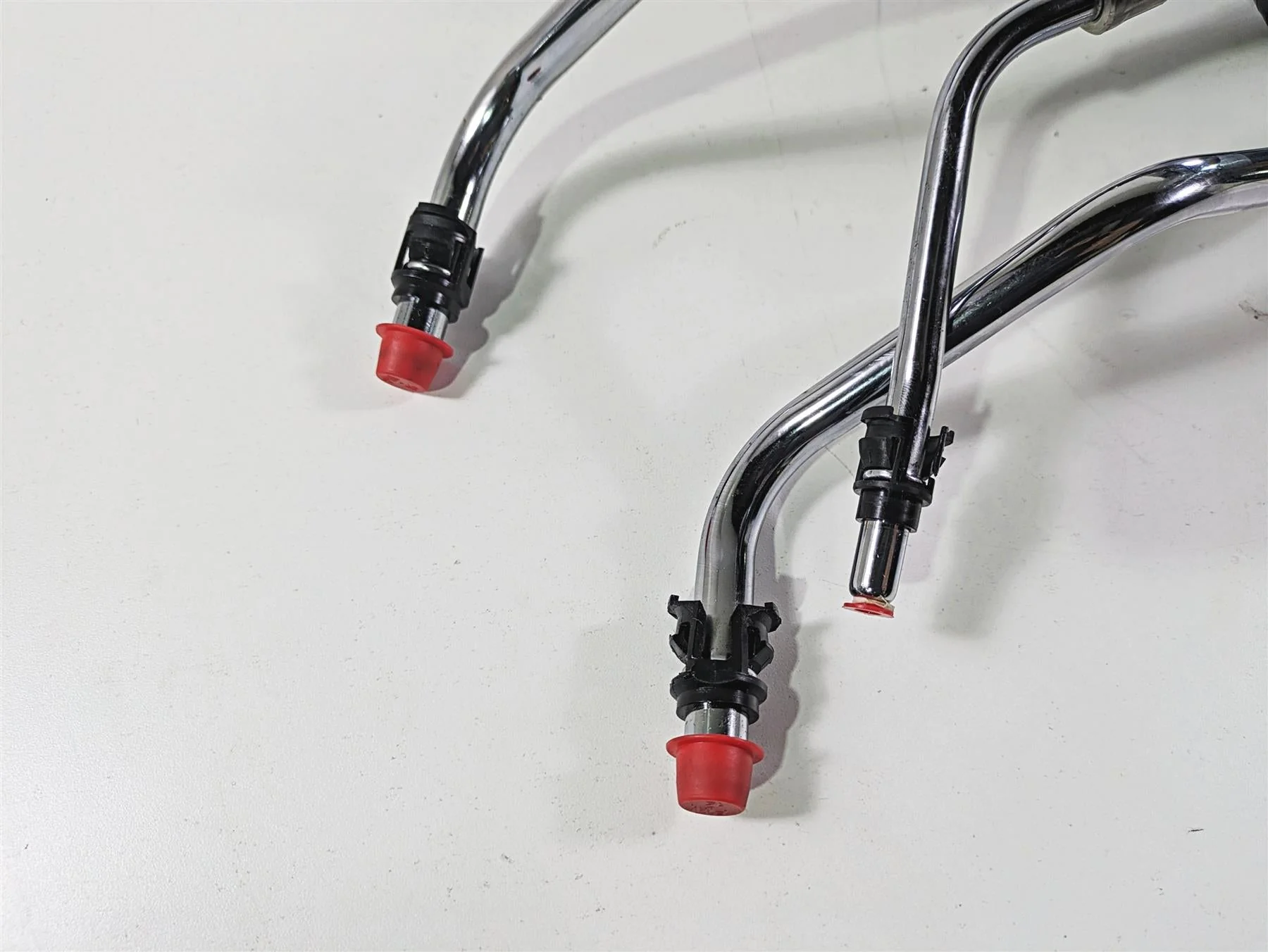 2003 Harley FLSTC Softail Heritage 100th Oil Tank Reservoir & Lines 62498-01A - Image 6