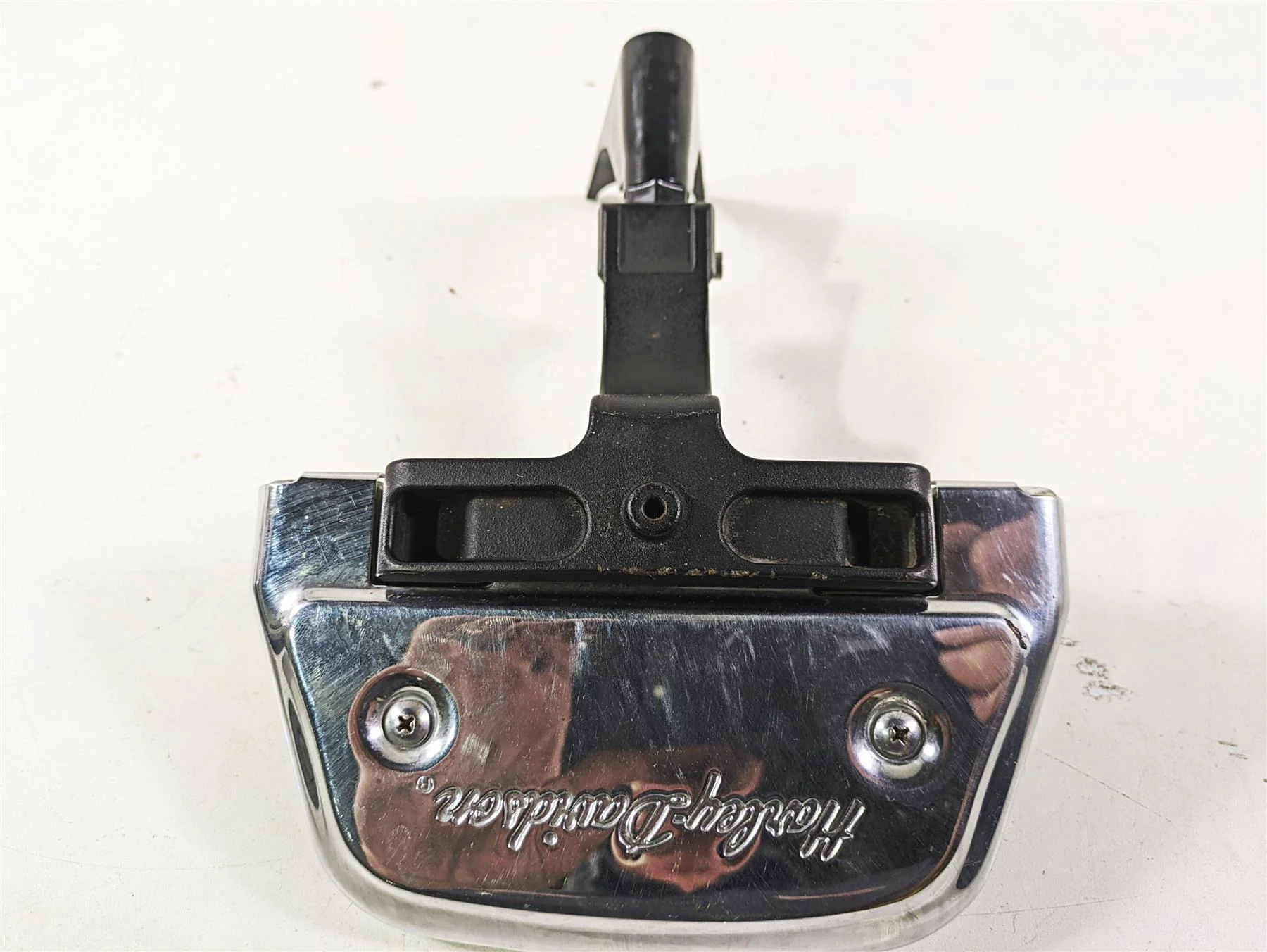 2003 Harley FLSTC Softail Heritage 100th Rear Floorboard Set & Adapter 50942-00 - Image 11