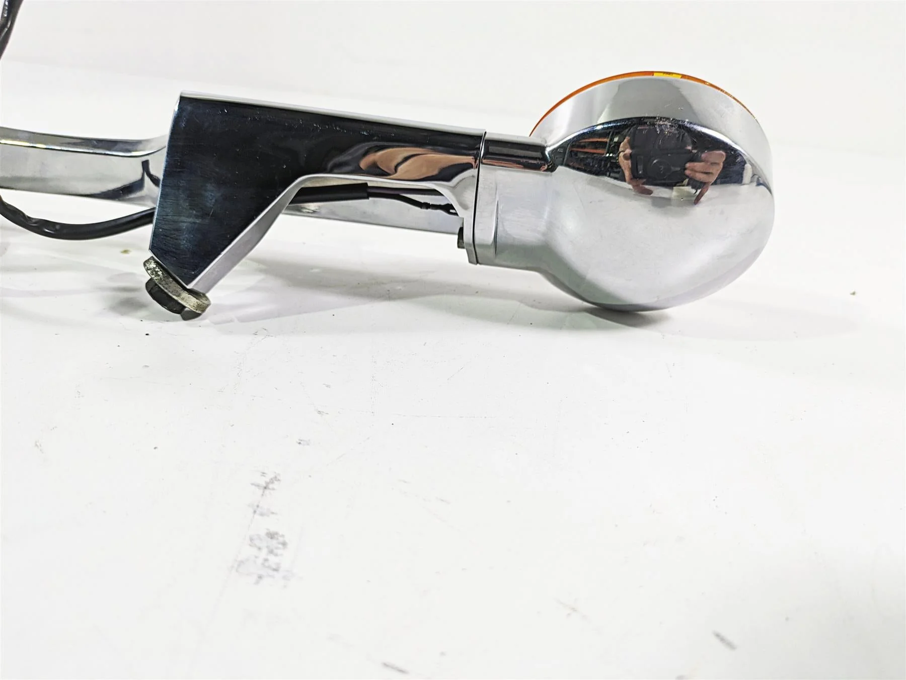 2003 Harley FLSTC Softail Heritage 100th Rear Turn Signal Blinker Set 68510-74C - Image 9