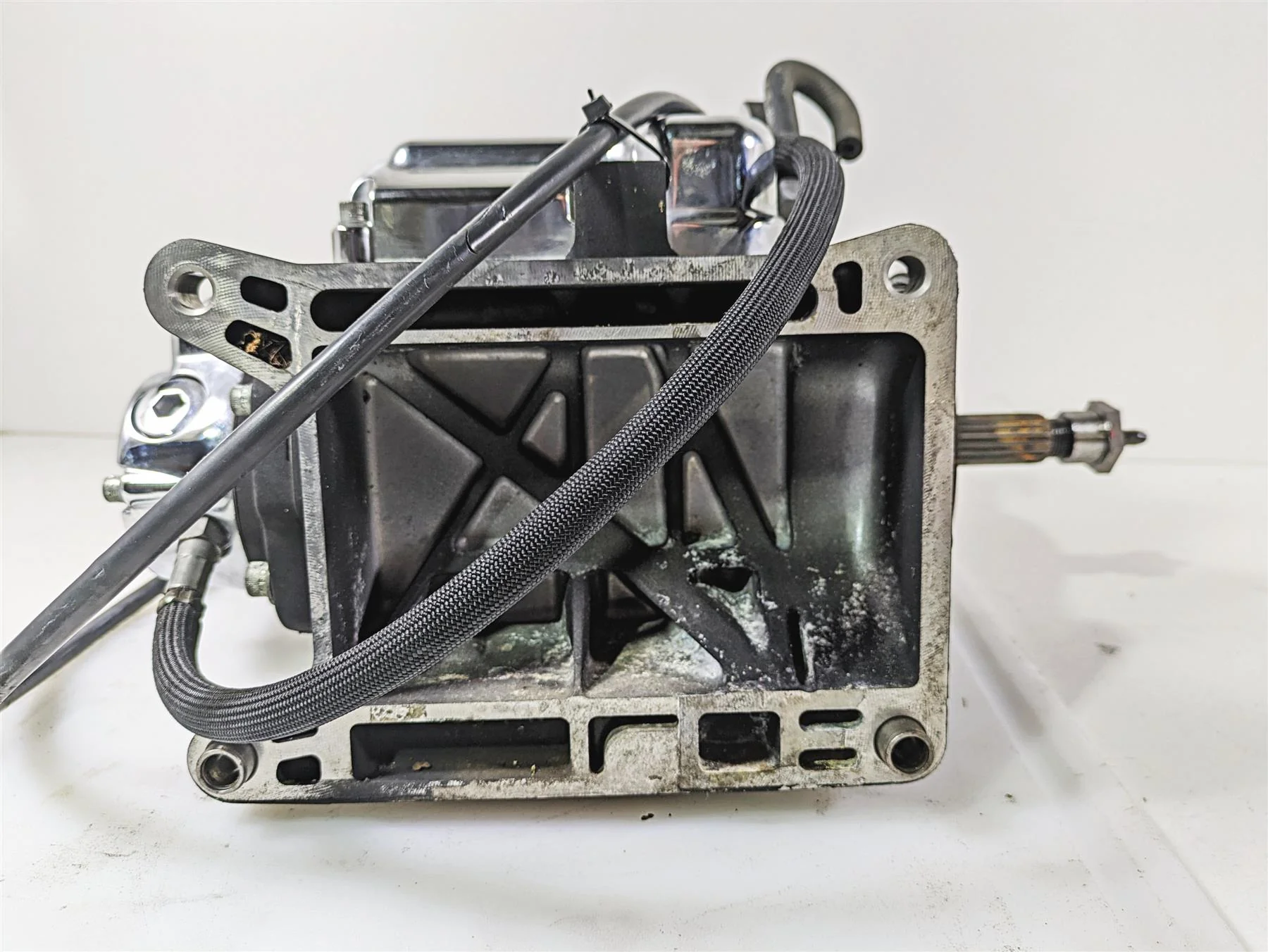 2003 Harley FLSTC Softail Heritage 100th Transmission Gear Box 5 Sp 22K 33006-03 - Image 3
