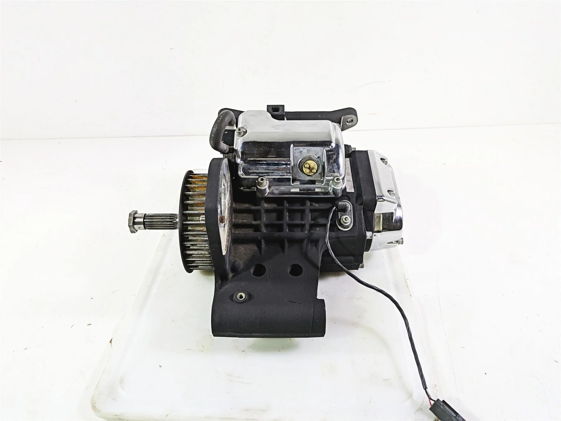 2003 Harley Softail FXSTDI Deuce 100th 5-Speed Transmission Gear Box 34732-00A - Image 12