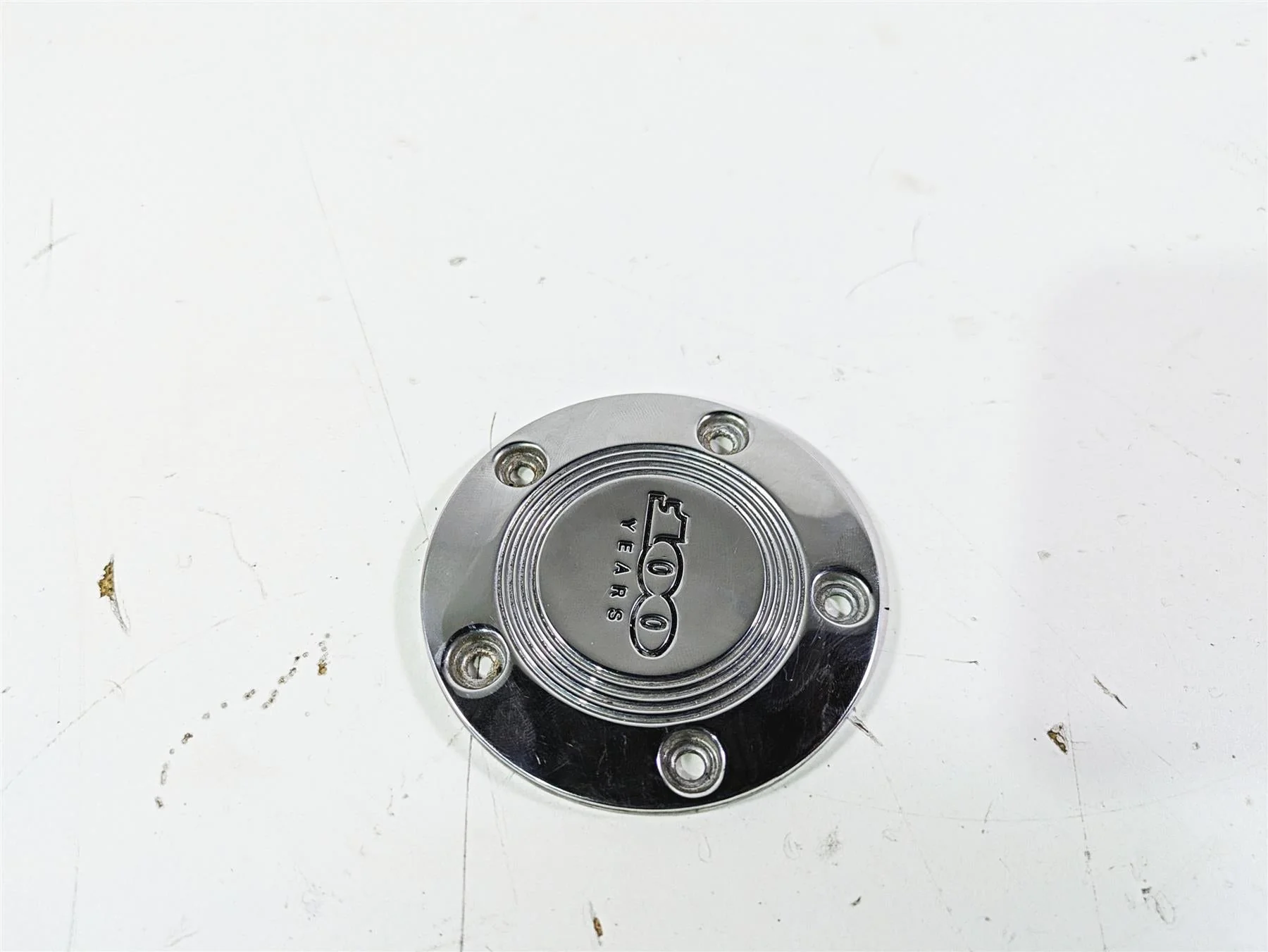 2003 Harley Softail FXSTDI Deuce 100th Chrome Timing Cover 32536-03 - Image 2