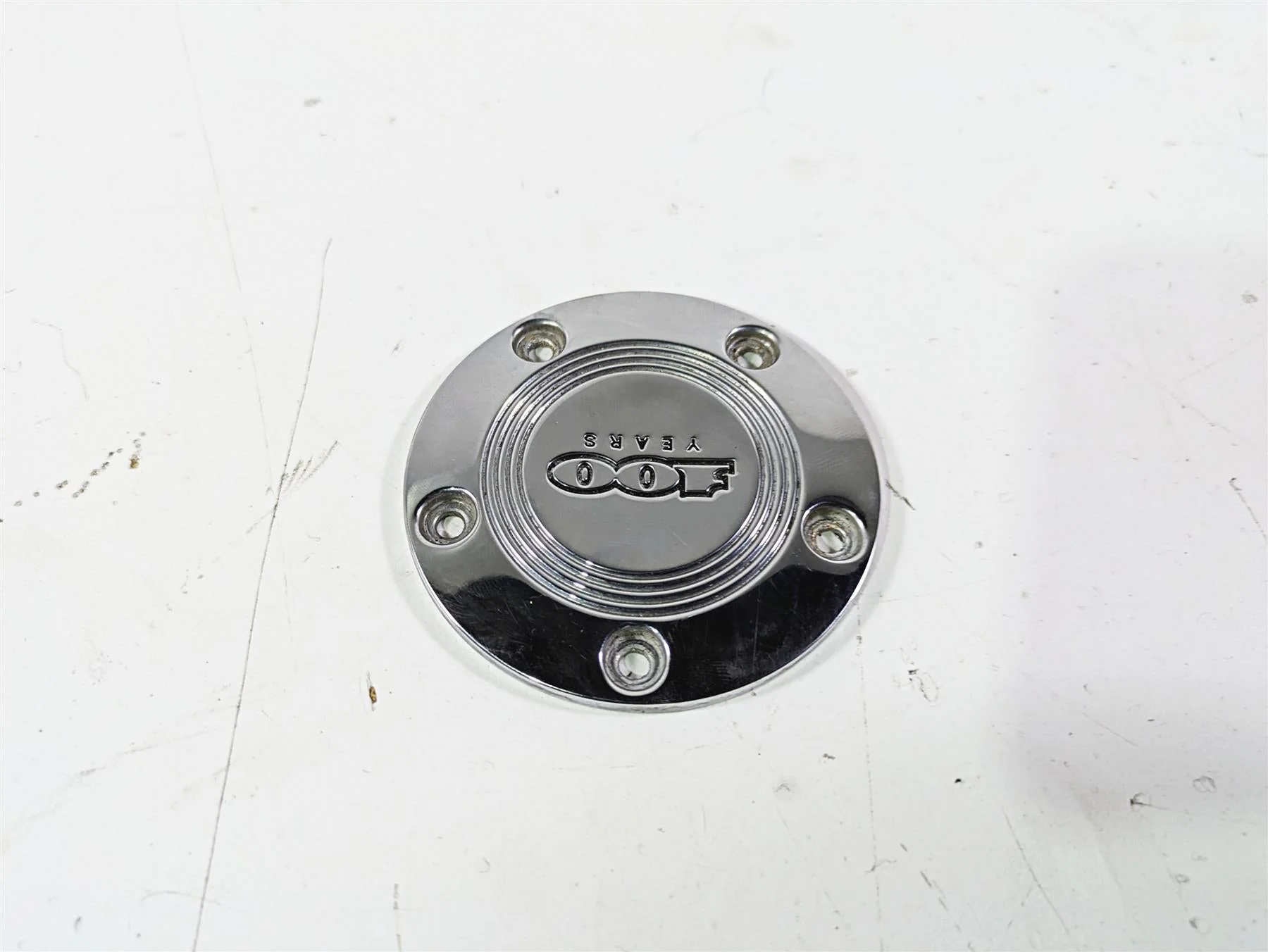 2003 Harley Softail FXSTDI Deuce 100th Chrome Timing Cover 32536-03 - Image 3