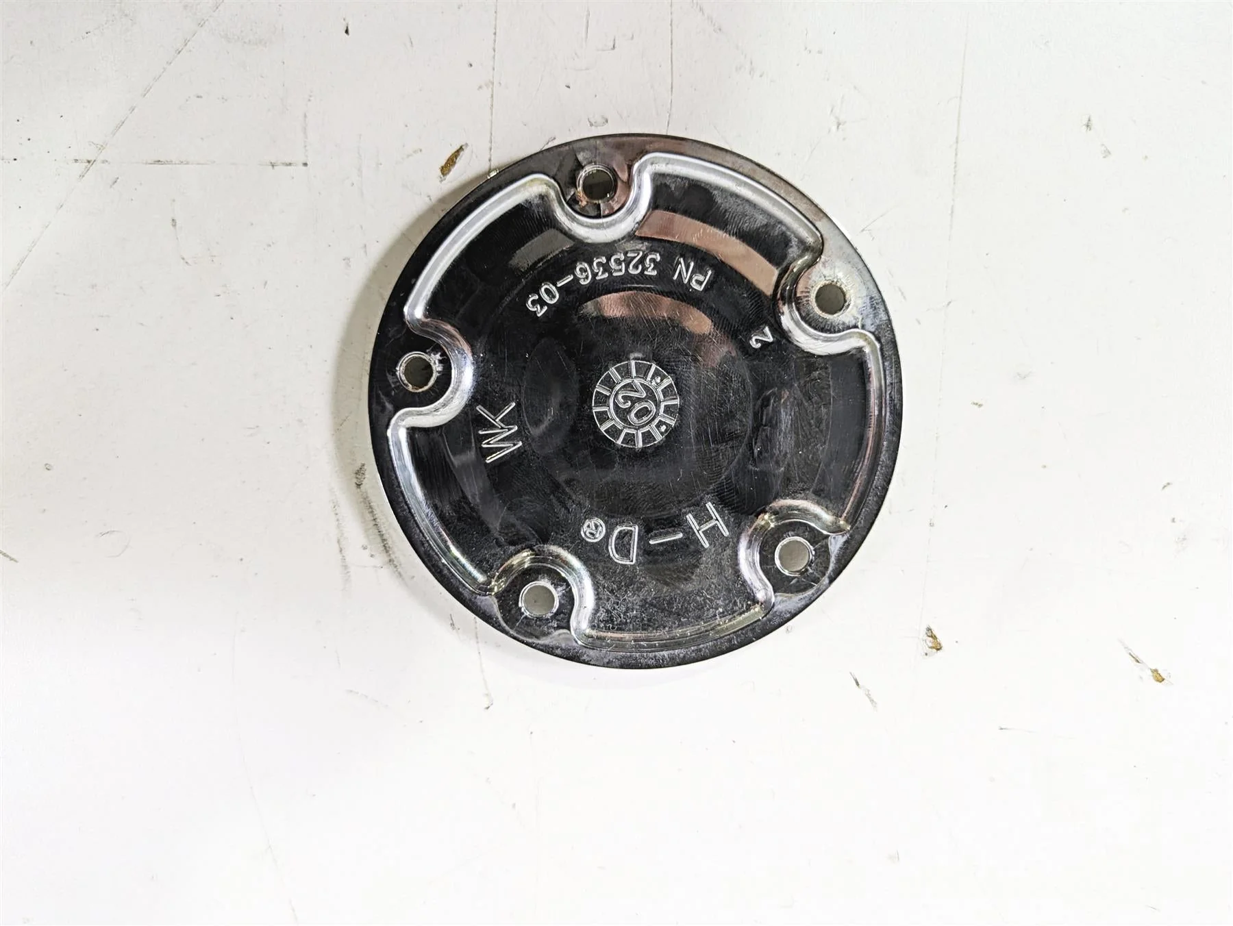2003 Harley Softail FXSTDI Deuce 100th Chrome Timing Cover 32536-03 - Image 9