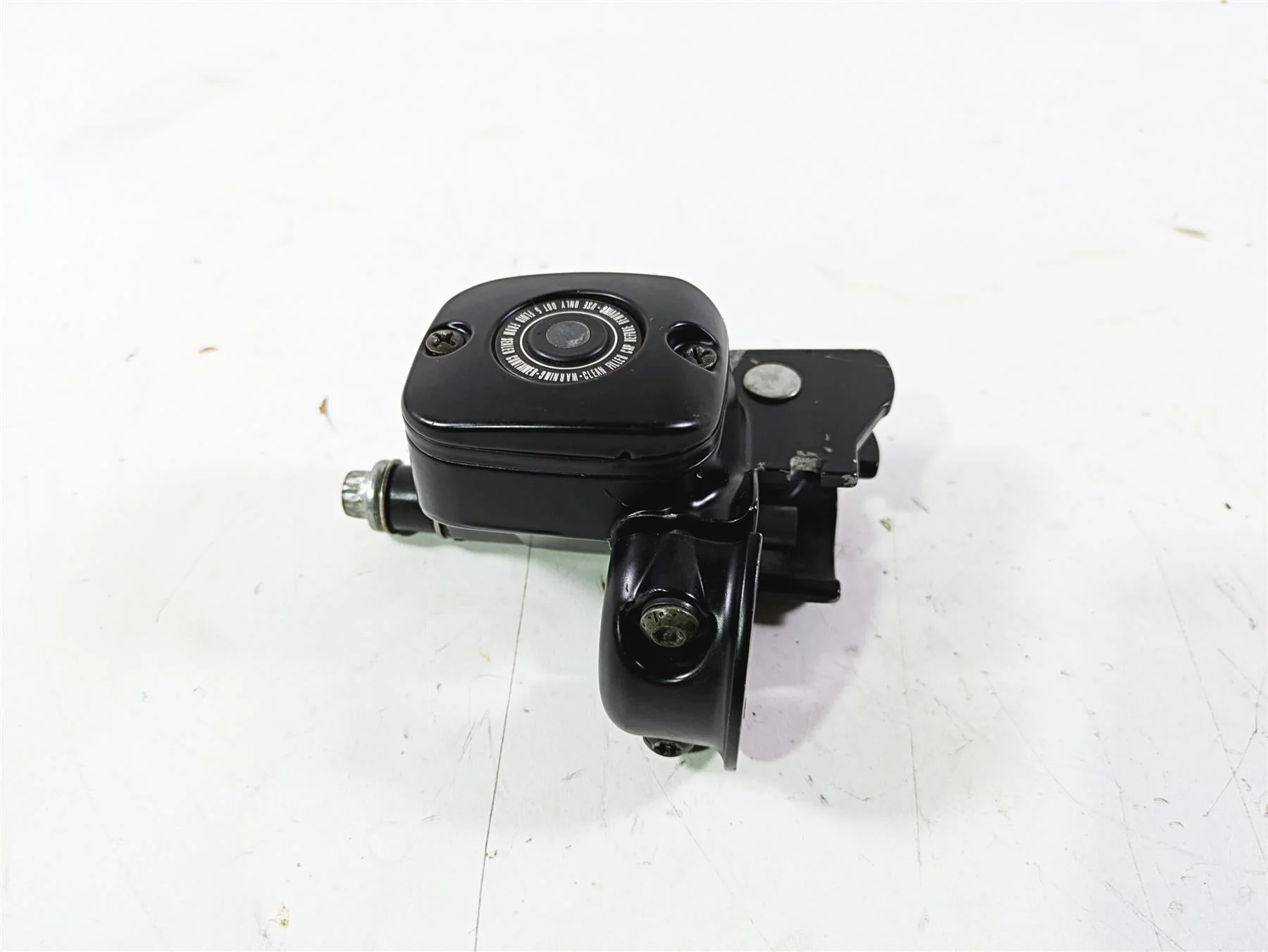 2003 Harley Softail FXSTDI Deuce 100th Front Brake Master Cylinder 9/16 45019-96 - Image 5