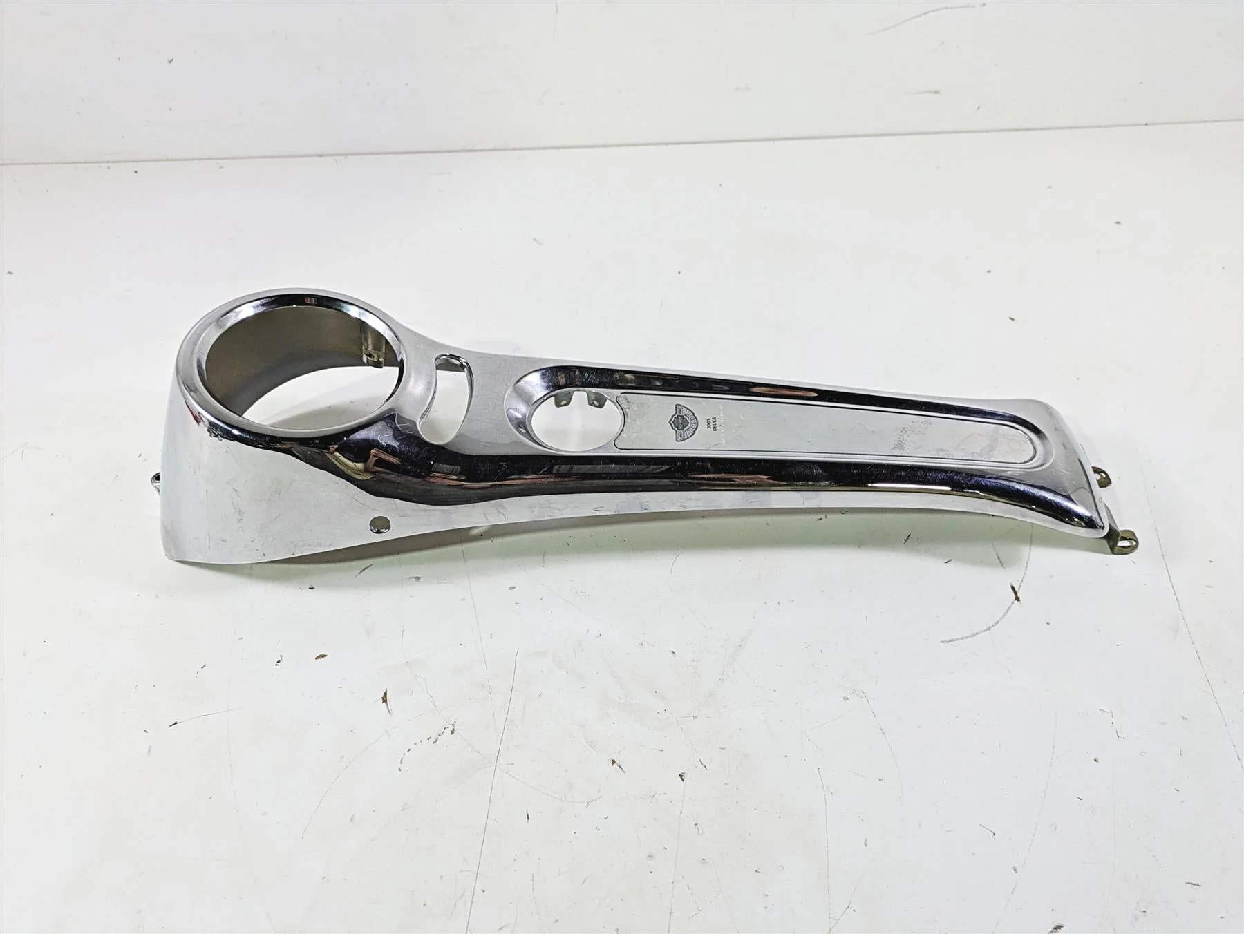 2003 Harley Softail FXSTDI Deuce 100th Fuel Tank Dash Console Cover 71439-00 - Image 3