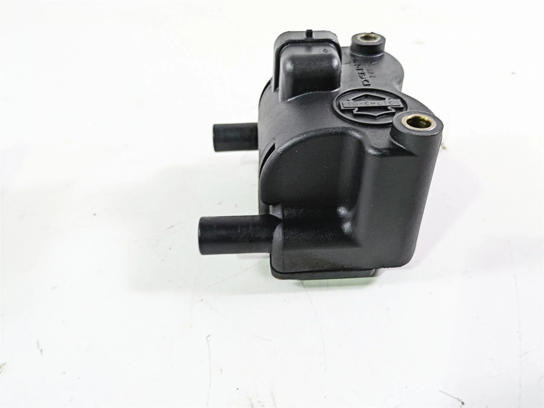2003 Harley Softail FXSTDI Deuce 100th Ignition Coil & Chrome Cover 31743-01 - Image 11