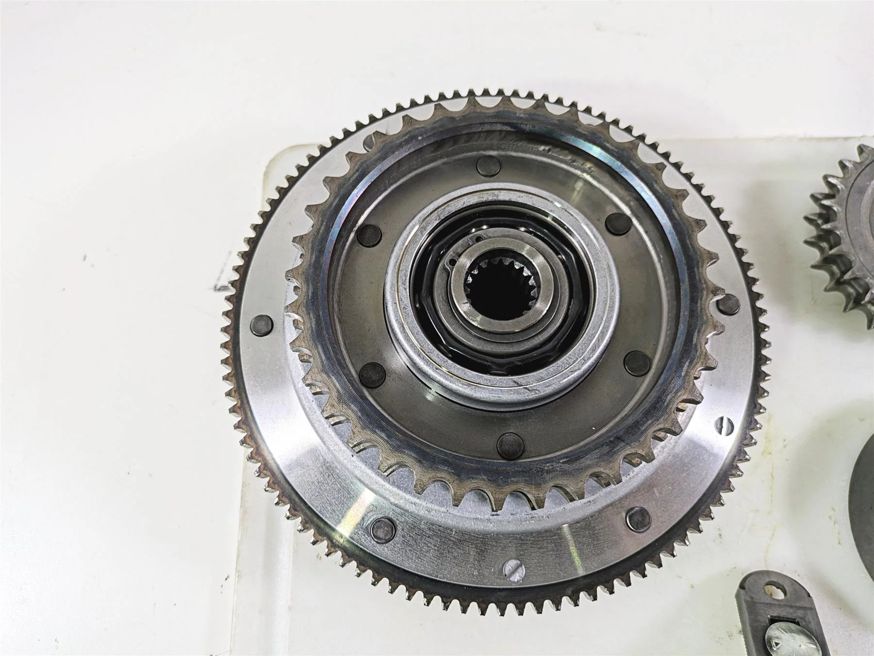2003 Harley Softail FXSTDI Deuce 100th Primary Drive Clutch Kit 37802-98B - Image 11