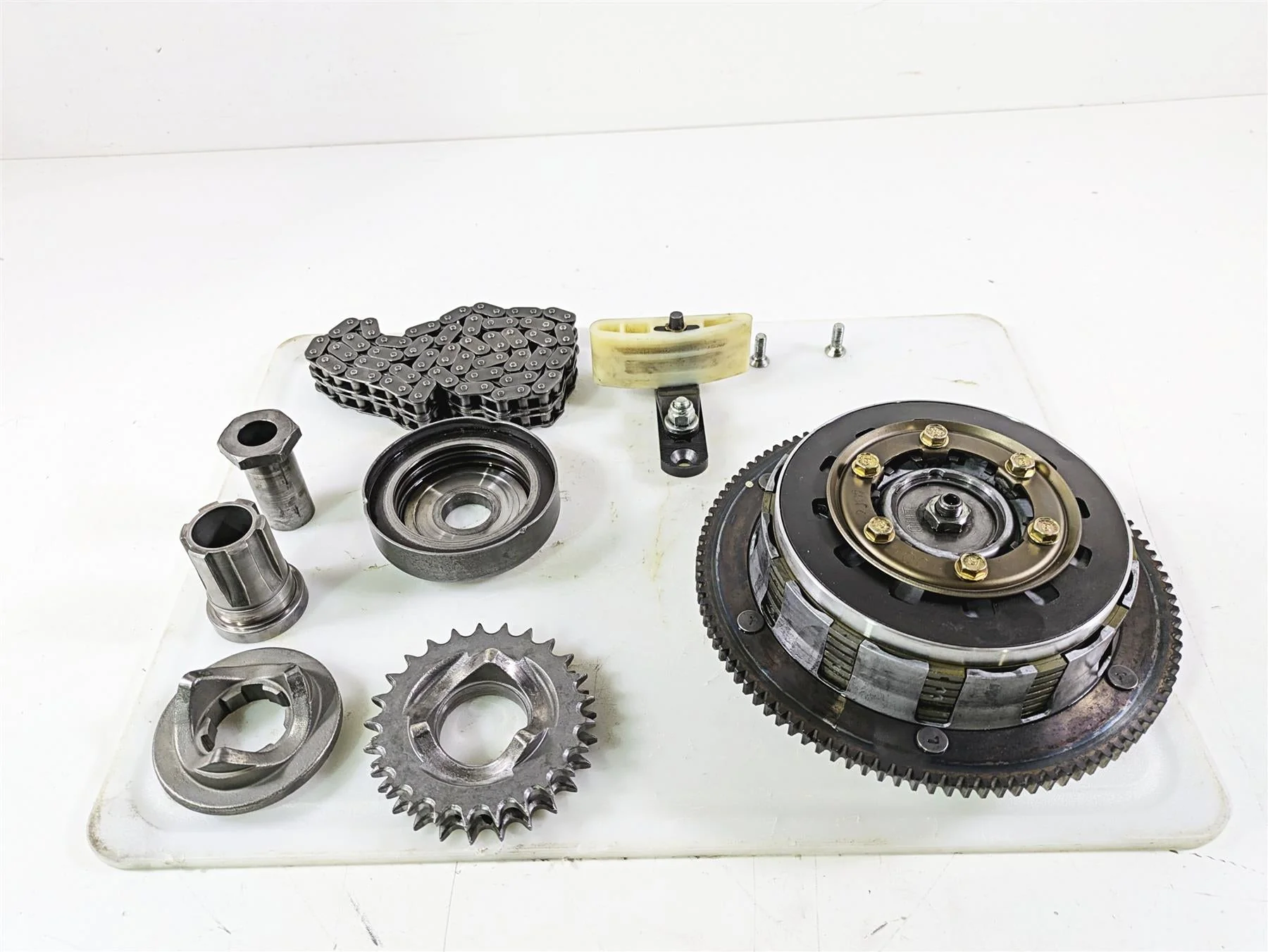 2003 Harley Softail FXSTDI Deuce 100th Primary Drive Clutch Kit 37802-98B - Image 3
