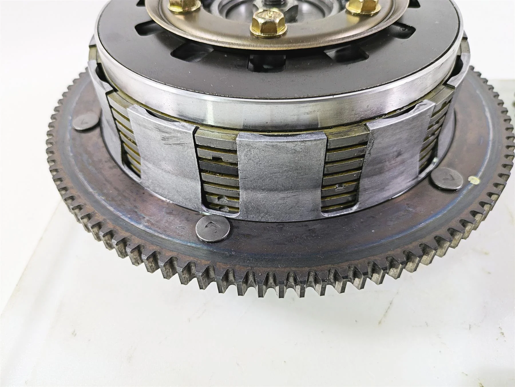 2003 Harley Softail FXSTDI Deuce 100th Primary Drive Clutch Kit 37802-98B - Image 6