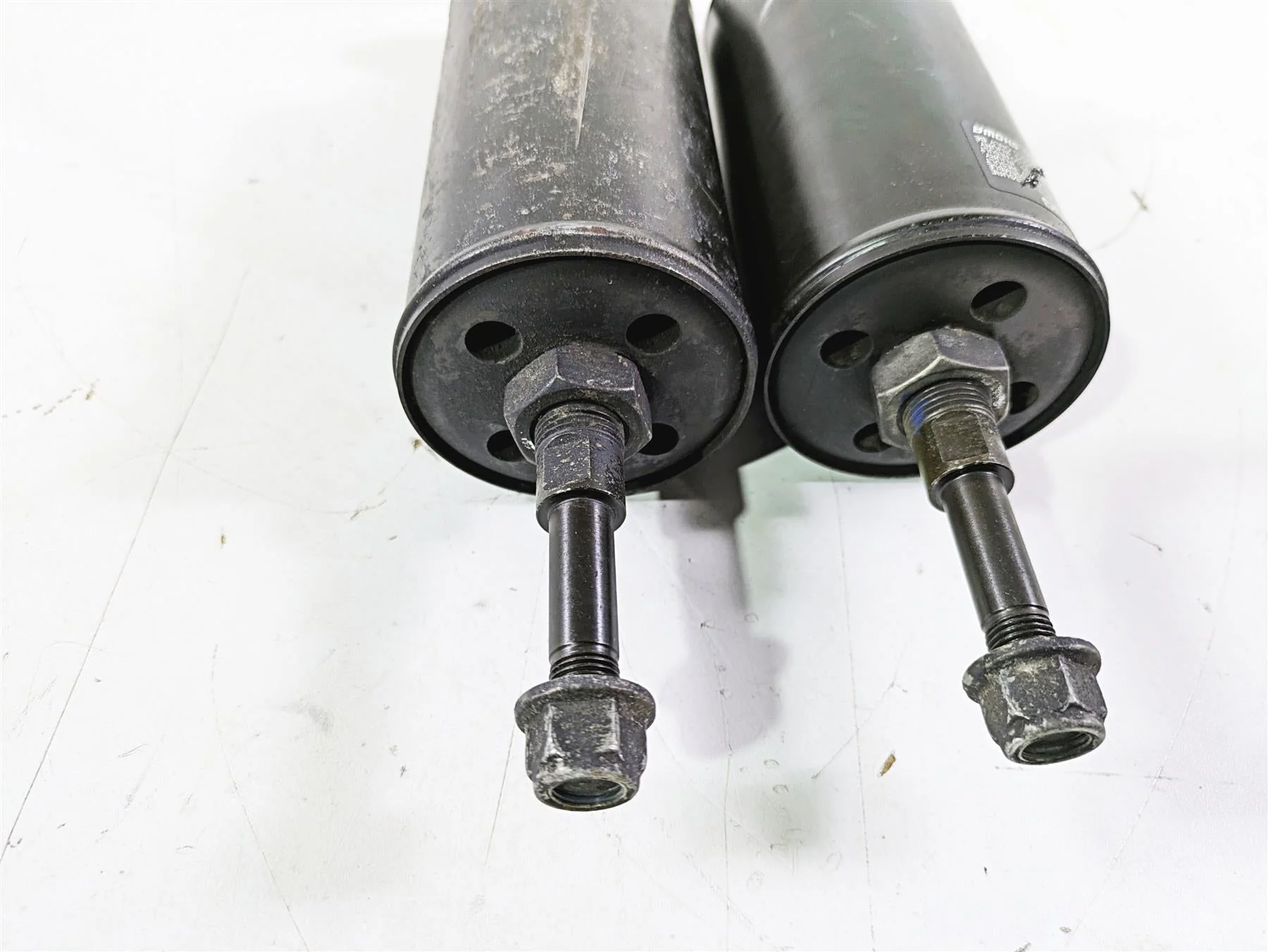 2003 Harley Softail FXSTDI Deuce 100th Straight Rear Showa Shock Set 54508-00A - Image 8