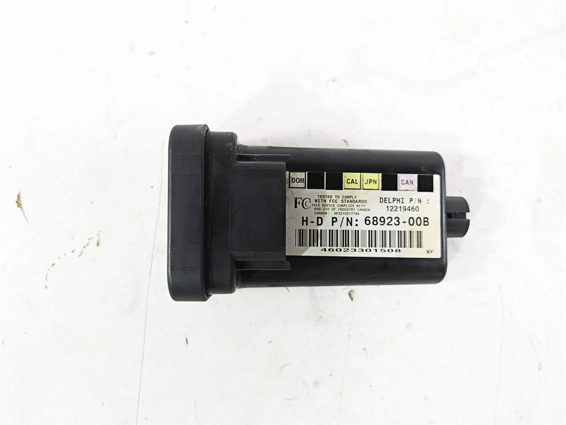 2003 Harley Softail FXSTDI Deuce 100th Tsm Turn Signal Flasher Module 68923-00B - Image 6