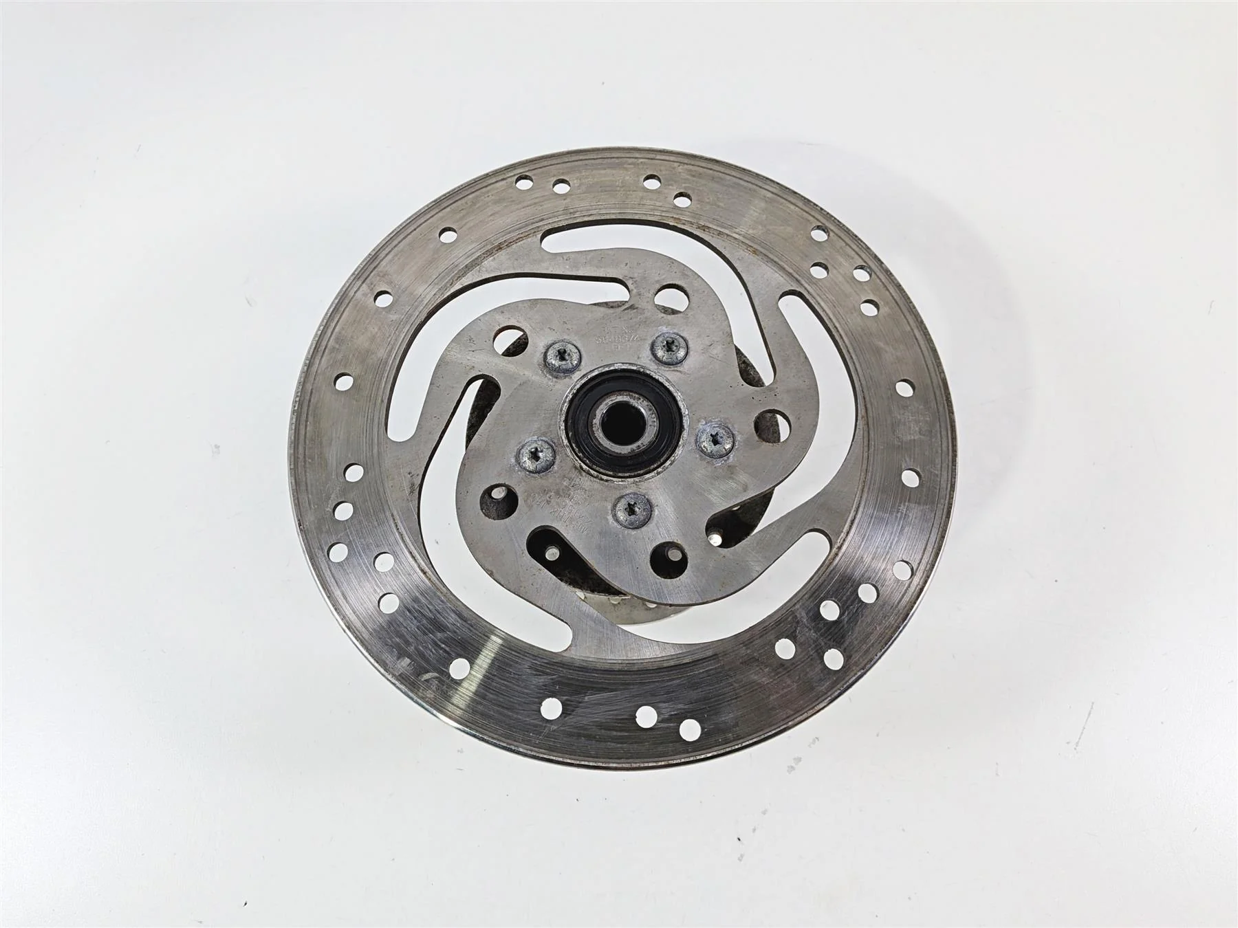 2003 Harley Sportster XL1200 Front Spoke Wheel Hub + Brake Disc Set 43105-05A - Image 10