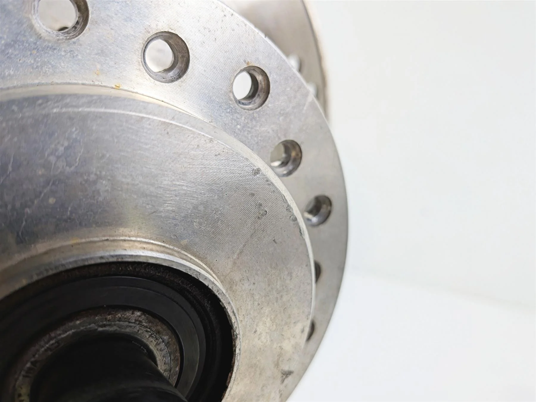 2003 Harley Sportster XL1200 Front Spoke Wheel Hub + Brake Disc Set 43105-05A - Image 9