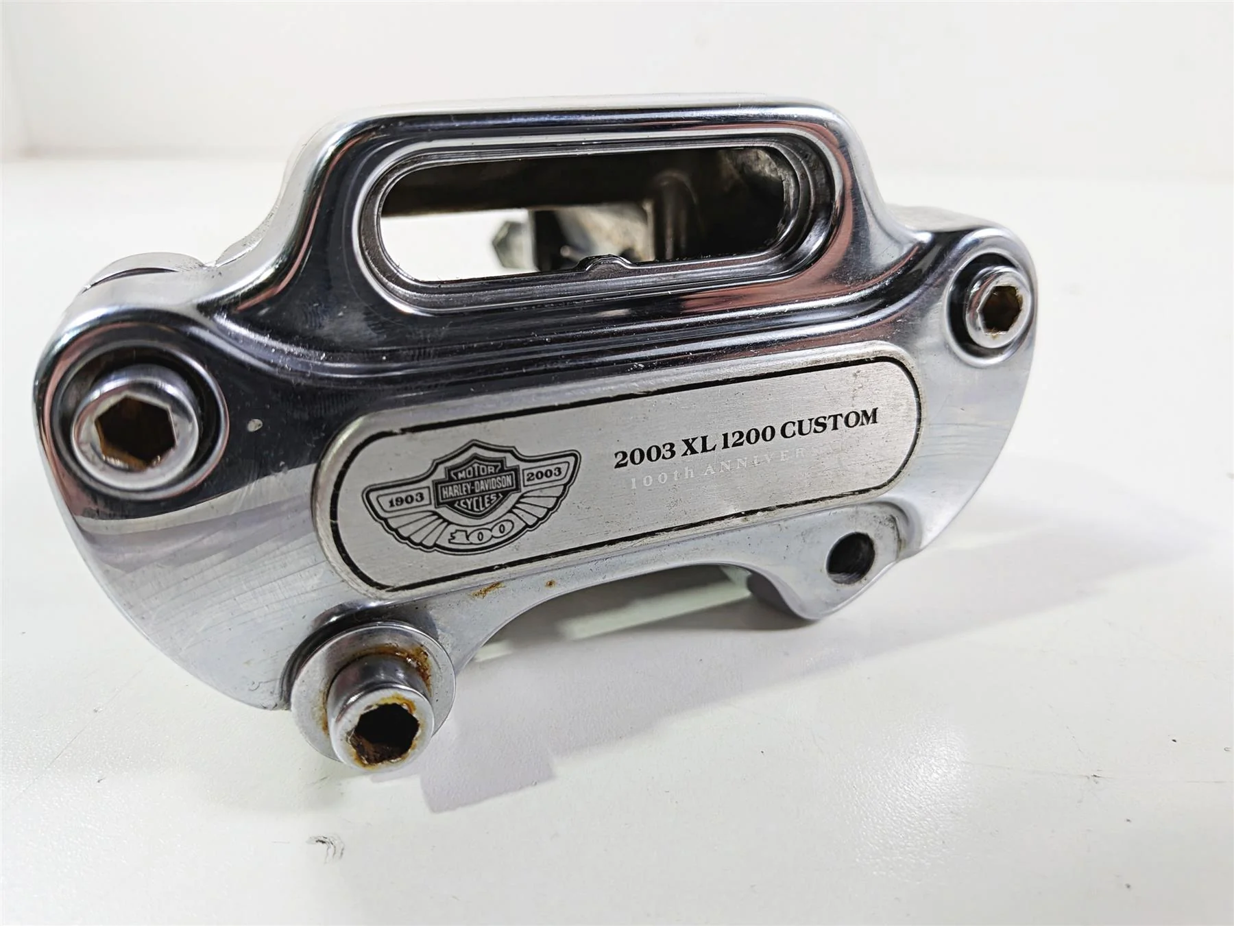2003 Harley Sportster XL1200 Handlebar Riser Holder 100th 5 1/4" Read 68030-96 - Image 11