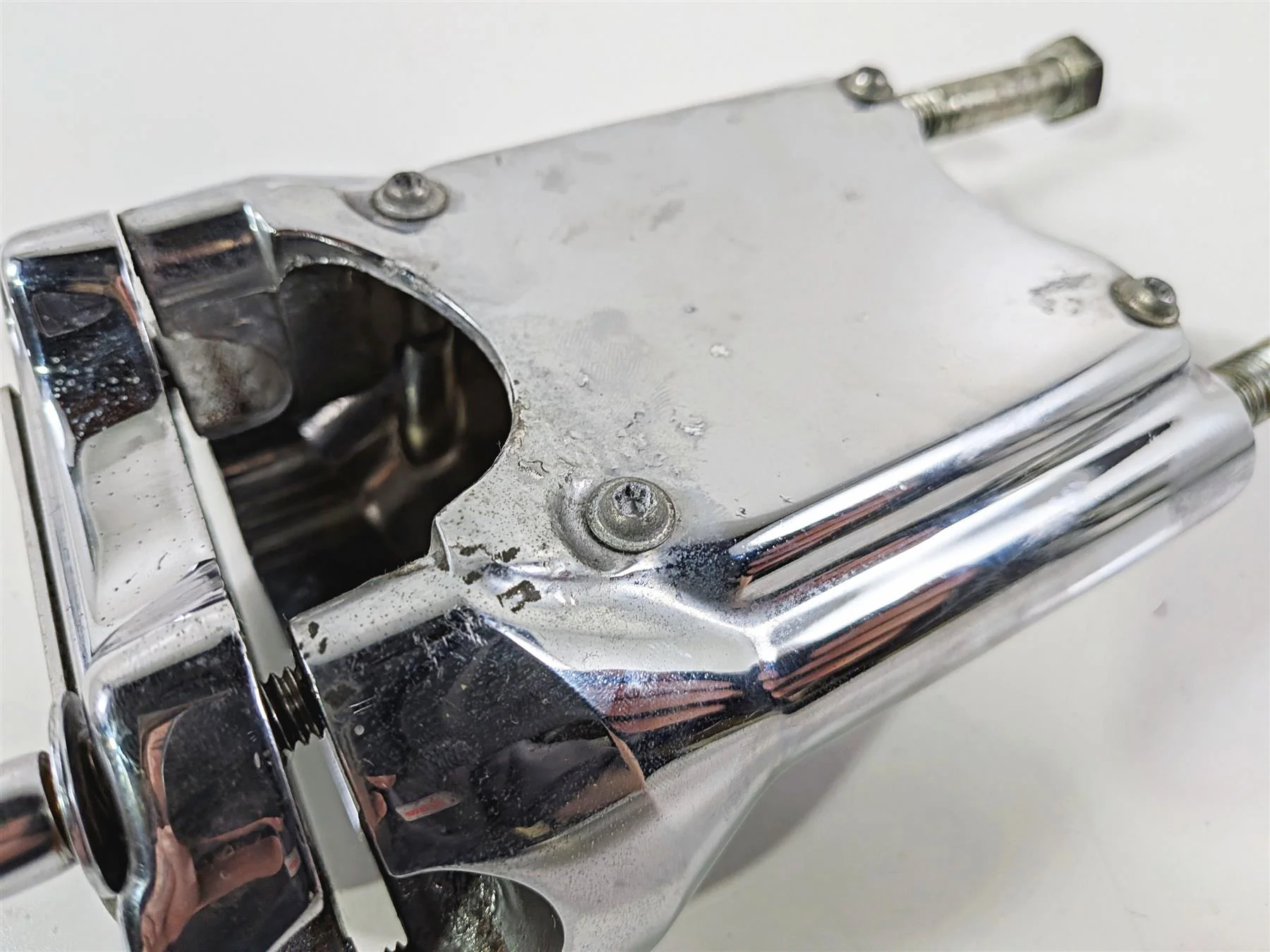 2003 Harley Sportster XL1200 Handlebar Riser Holder 100th 5 1/4" Read 68030-96 - Image 8