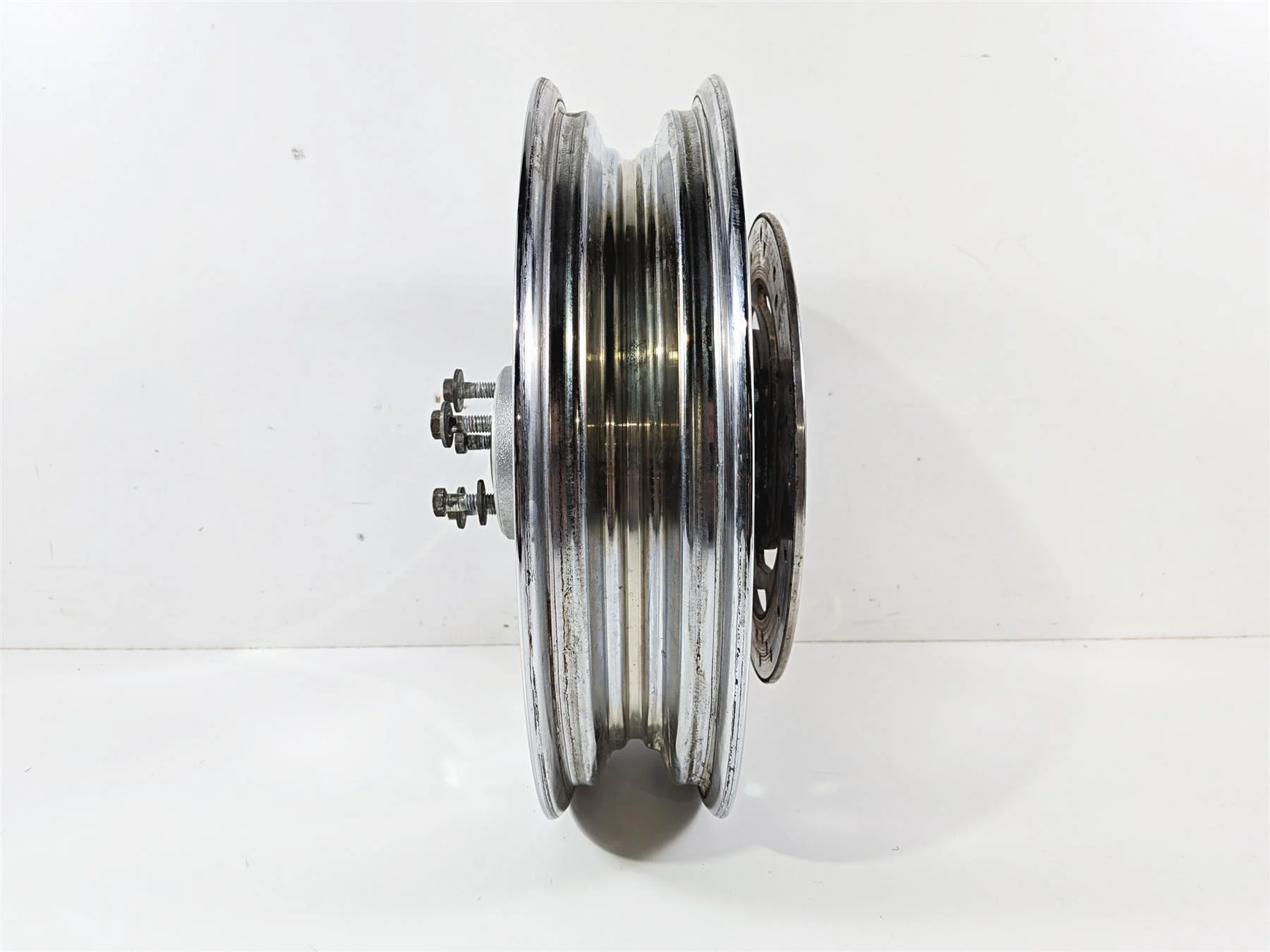 2003 Harley Sportster XL1200 Straight 16x3 Rear Wheel Solid Slots 41013-00A - Image 12
