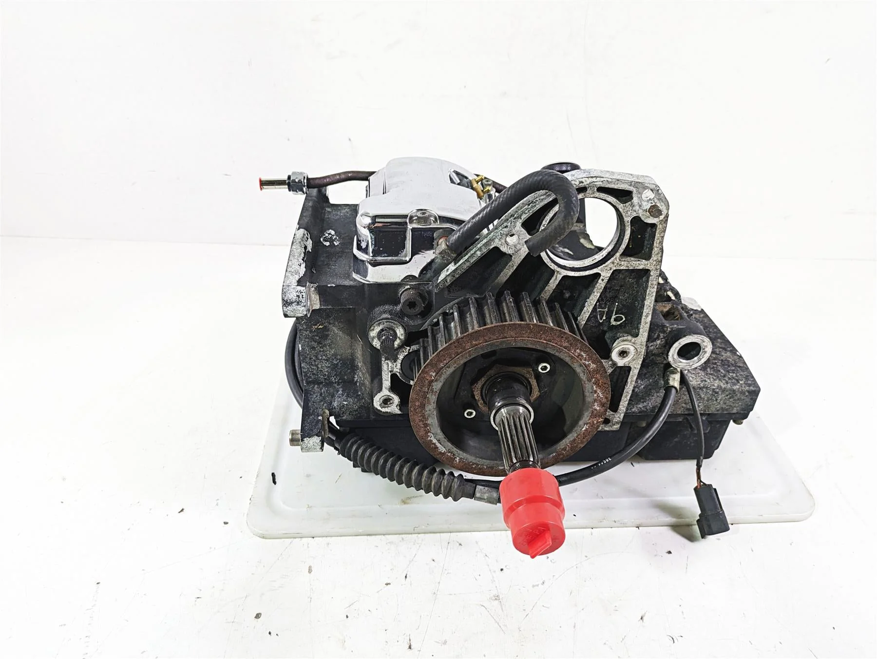 2003 Harley Touring FLHTCUI 100TH E-Glide 5-SpTransmission Gear Box 18k 33035-03 - Image 3