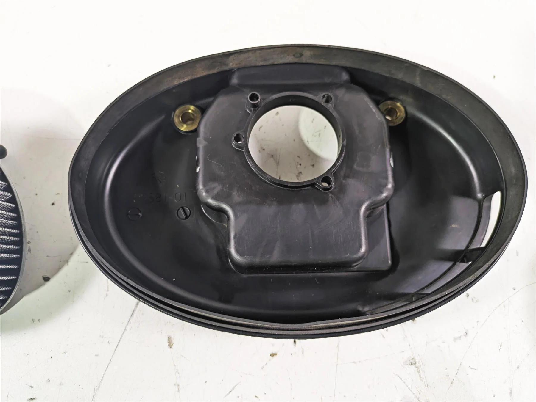 2003 Harley Touring FLHTCUI 100TH E-Glide Air Cleaner Breather Filter 29809-03 - Image 3
