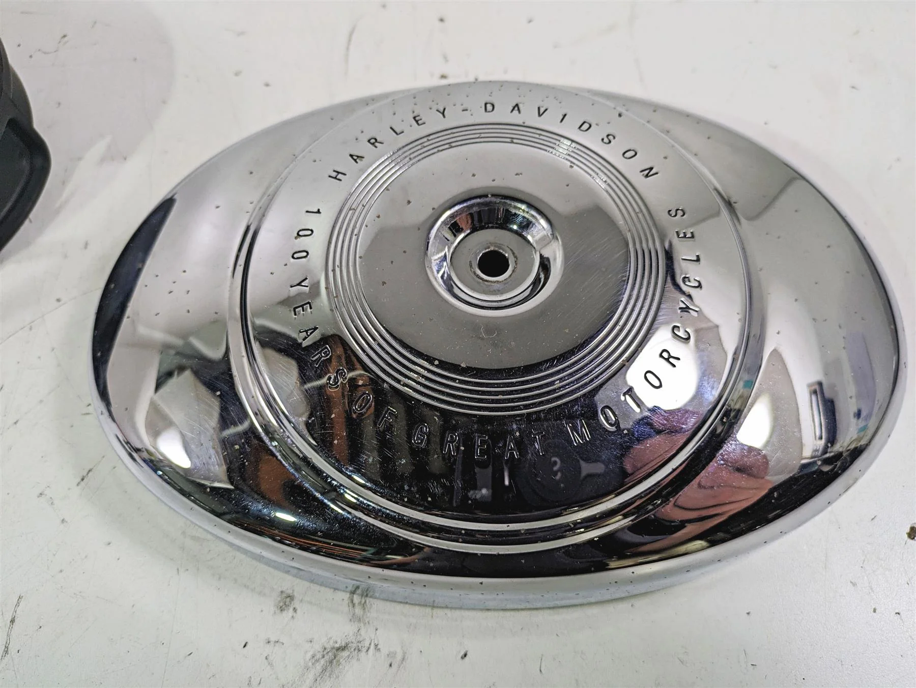 2003 Harley Touring FLHTCUI 100TH E-Glide Air Cleaner Breather Filter 29809-03 - Image 4