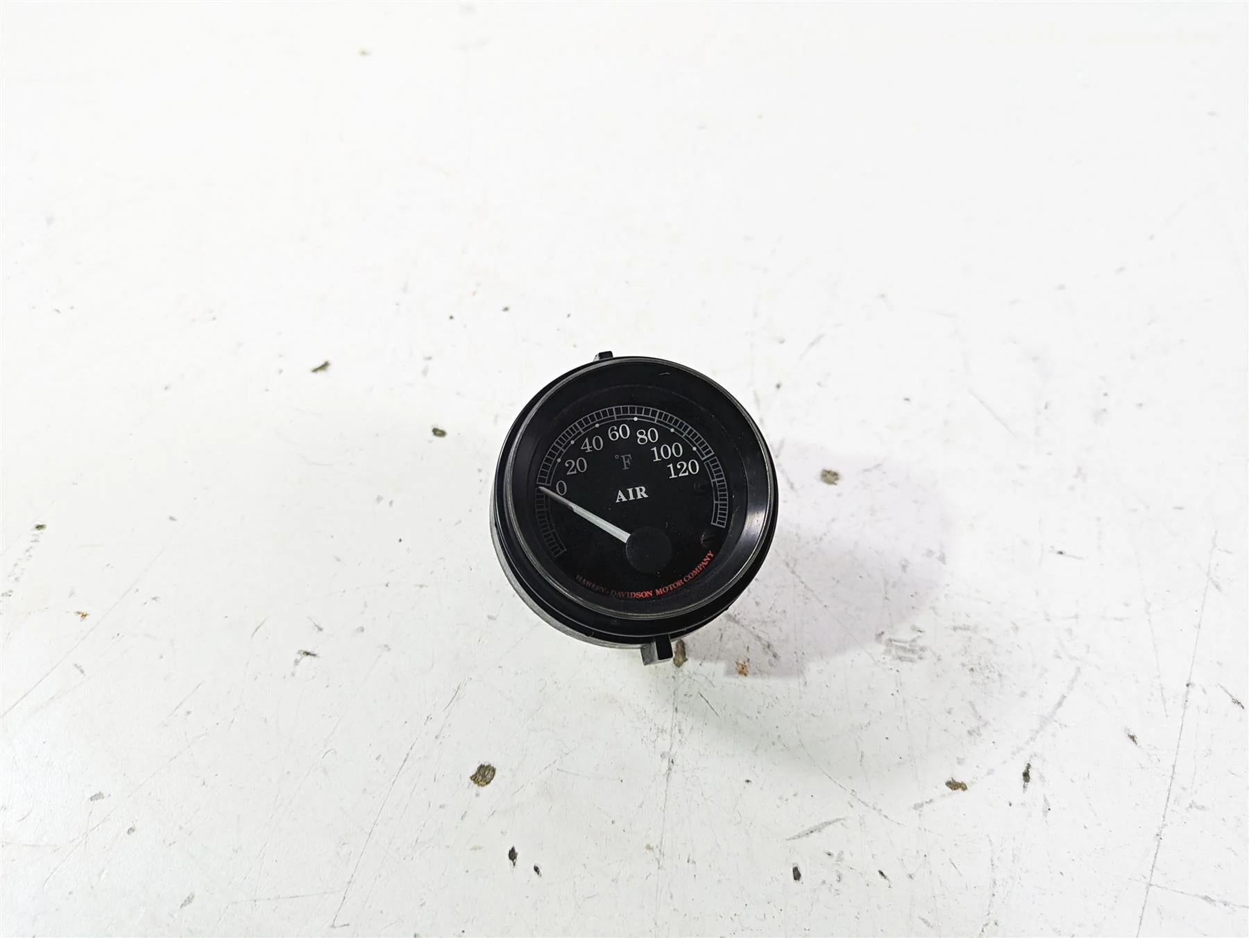 2003 Harley Touring FLHTCUI 100TH E-Glide Air Temperature Gauge 75109-96C - Image 3