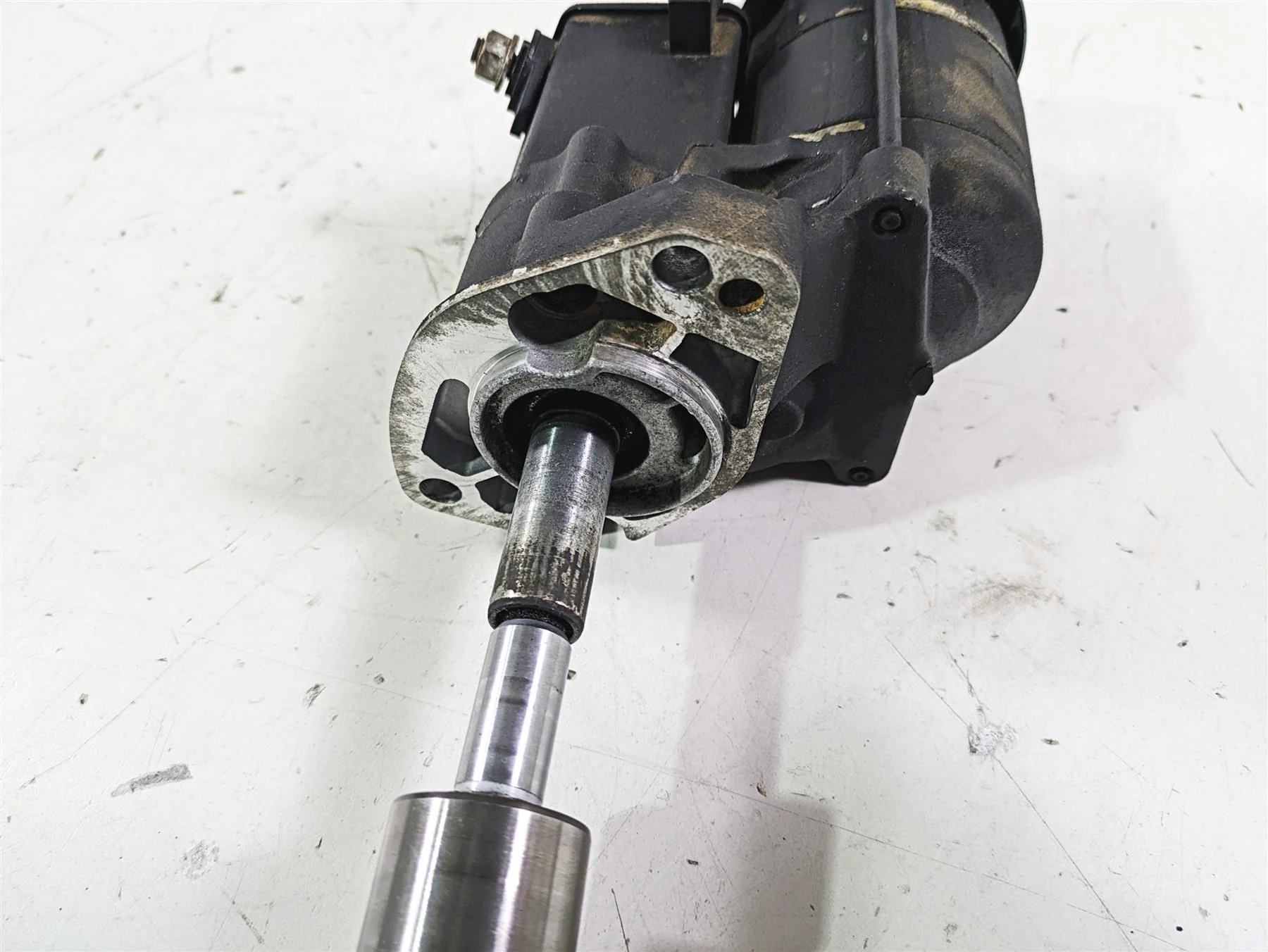 2003 Harley Touring FLHTCUI 100TH E-Glide Engine Starter Motor 31553-94B - Image 10