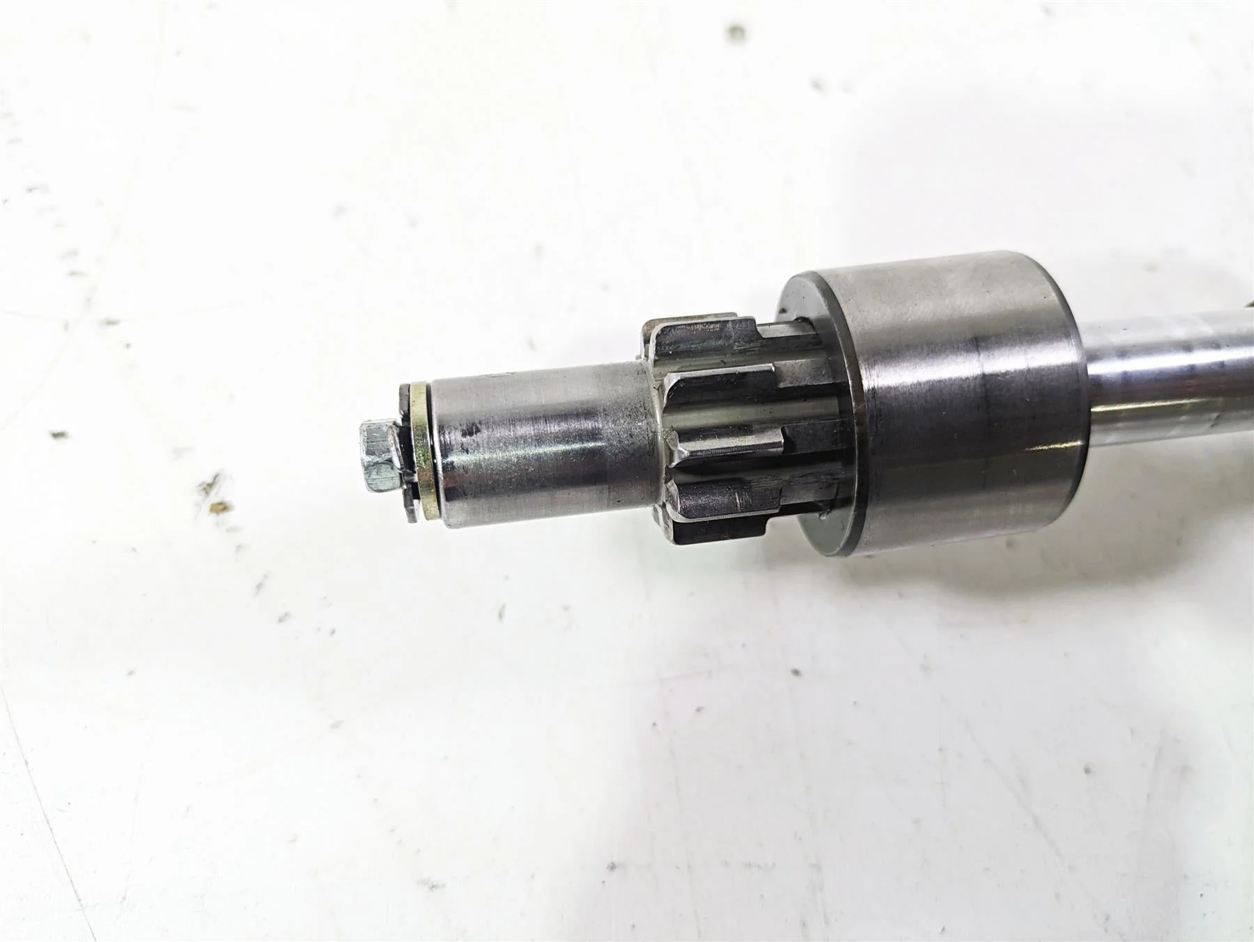2003 Harley Touring FLHTCUI 100TH E-Glide Engine Starter Motor 31553-94B - Image 6