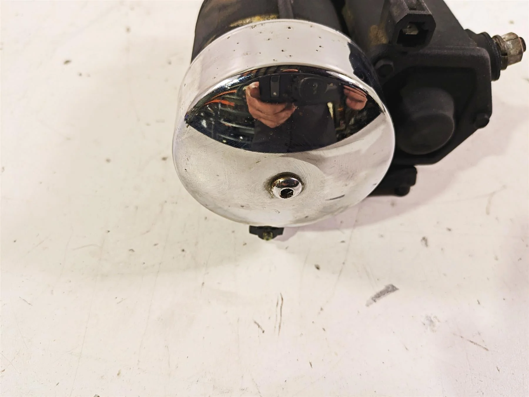 2003 Harley Touring FLHTCUI 100TH E-Glide Engine Starter Motor 31553-94B - Image 8