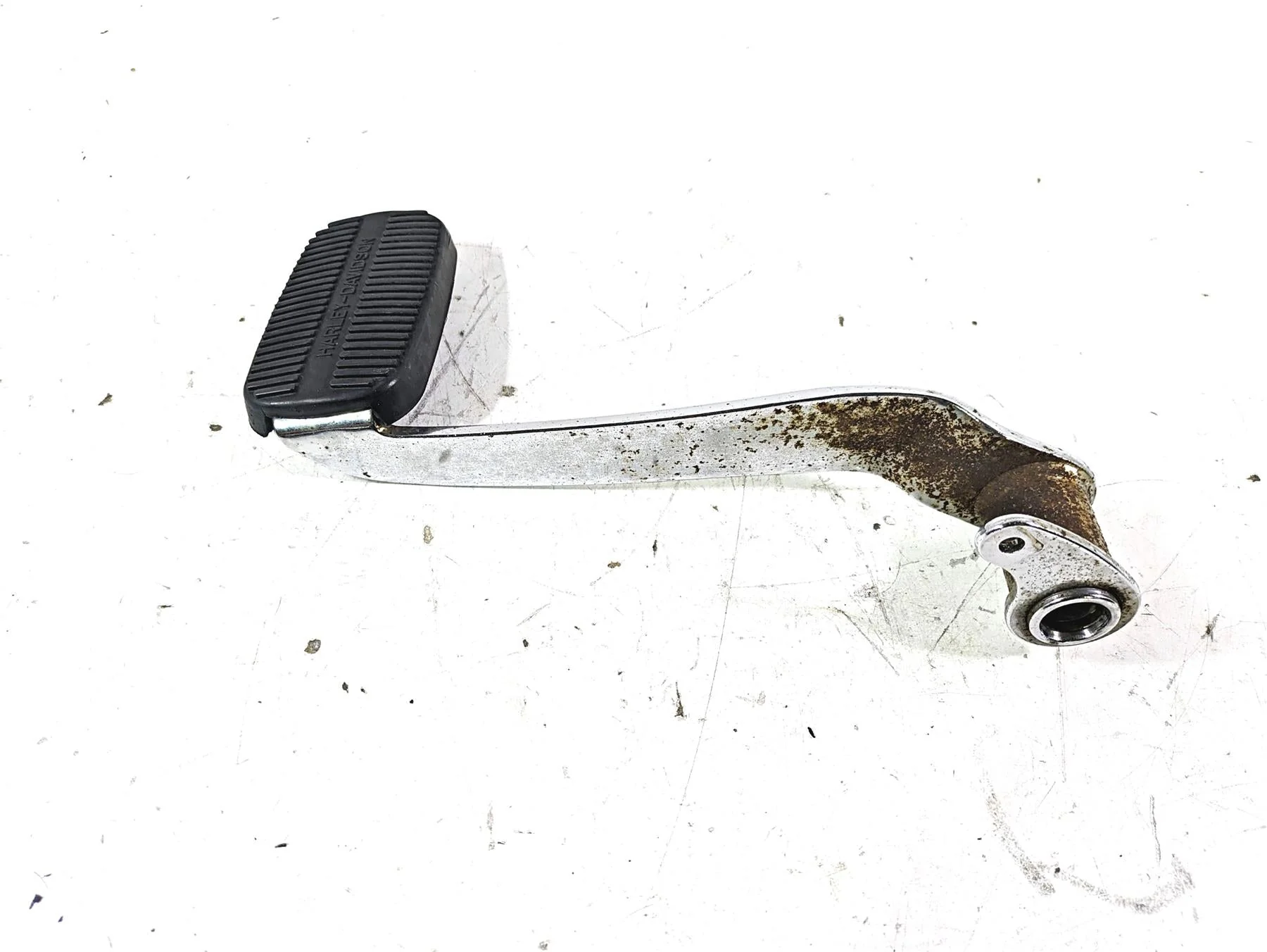 2003 Harley Touring FLHTCUI 100TH E-Glide Floorboards + Brake Lever Set 50622-83 - Image 2
